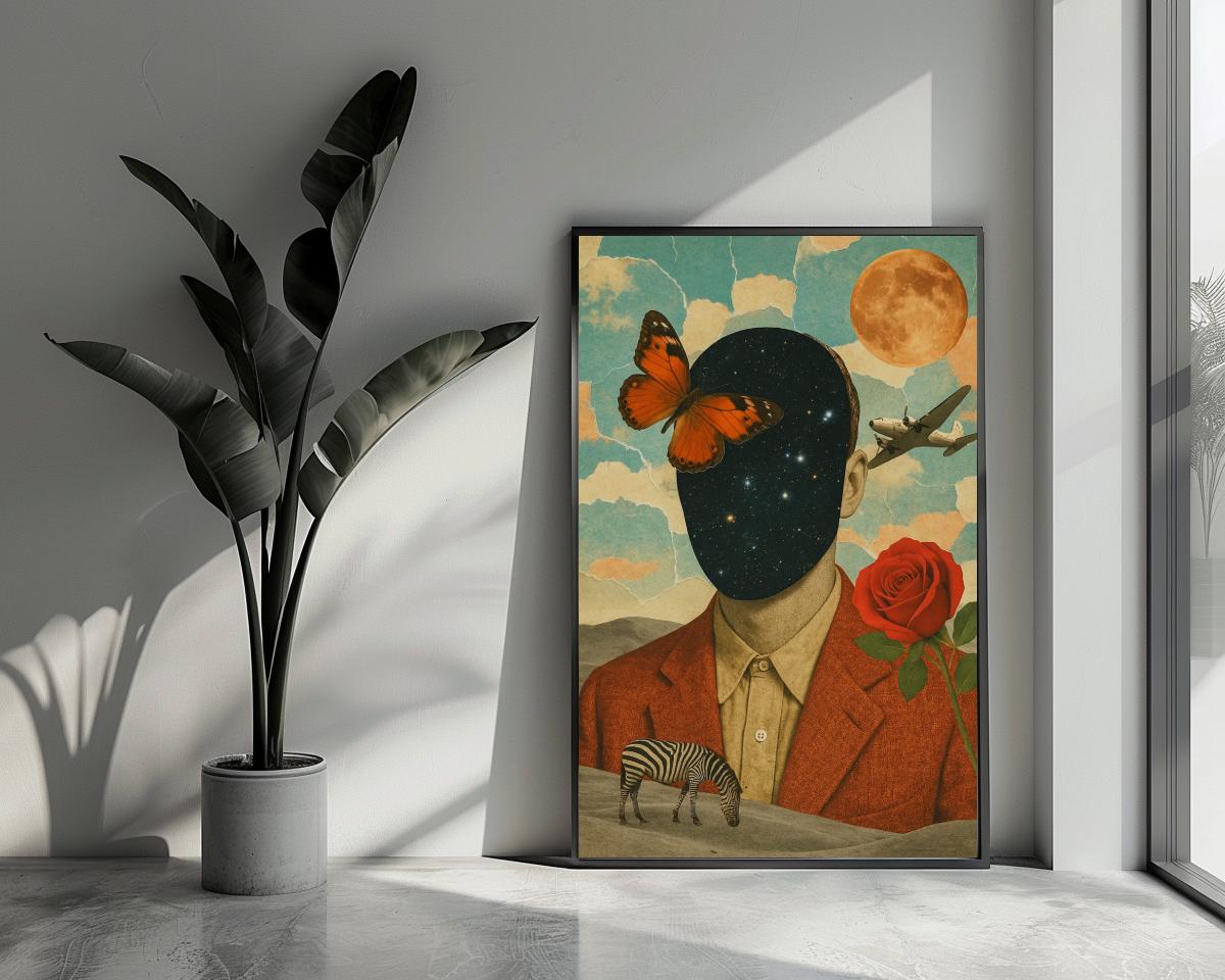 Collage Surreal poster van 25 Artstreet