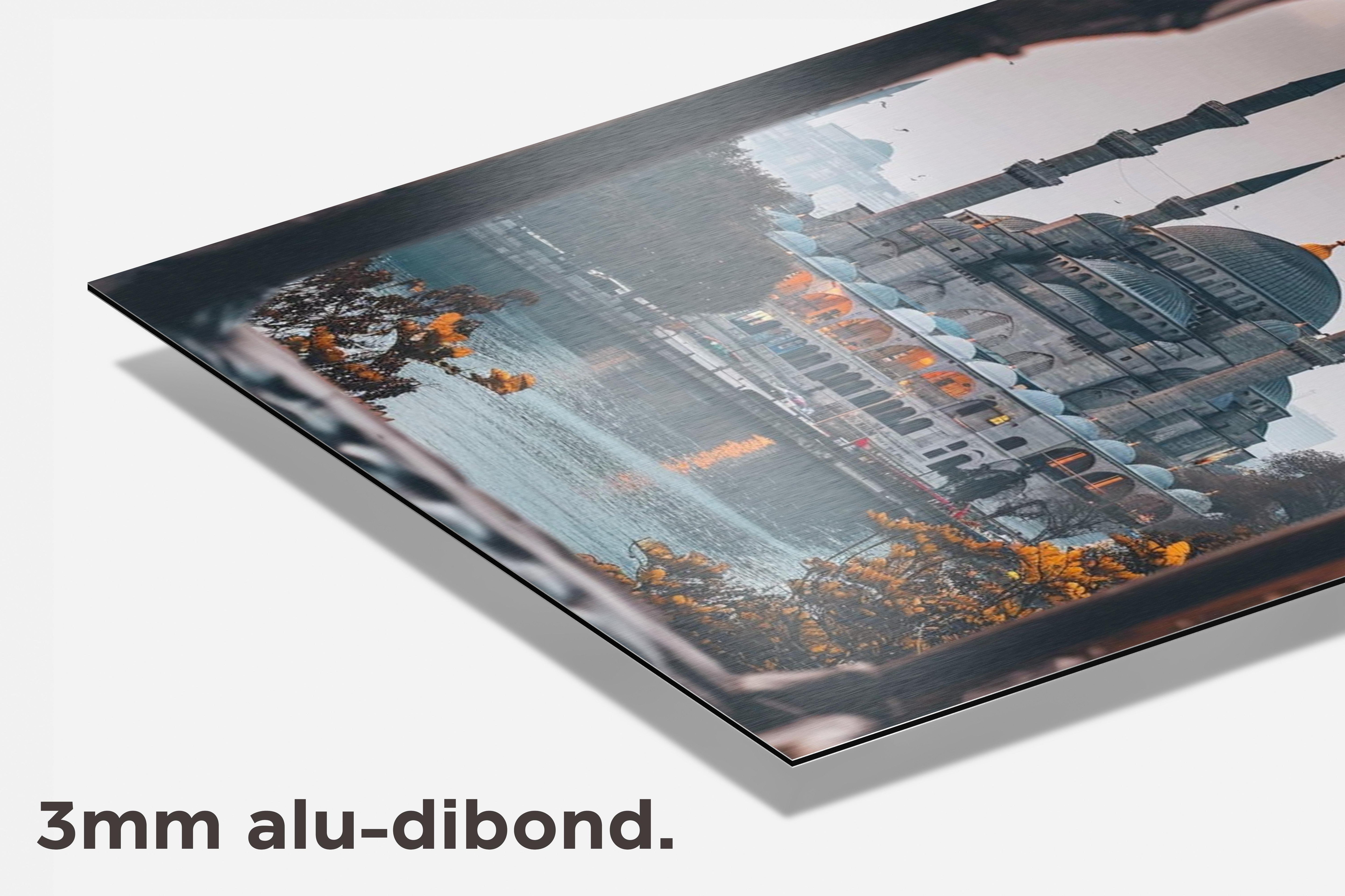 Blauwe Moskee dibond detail