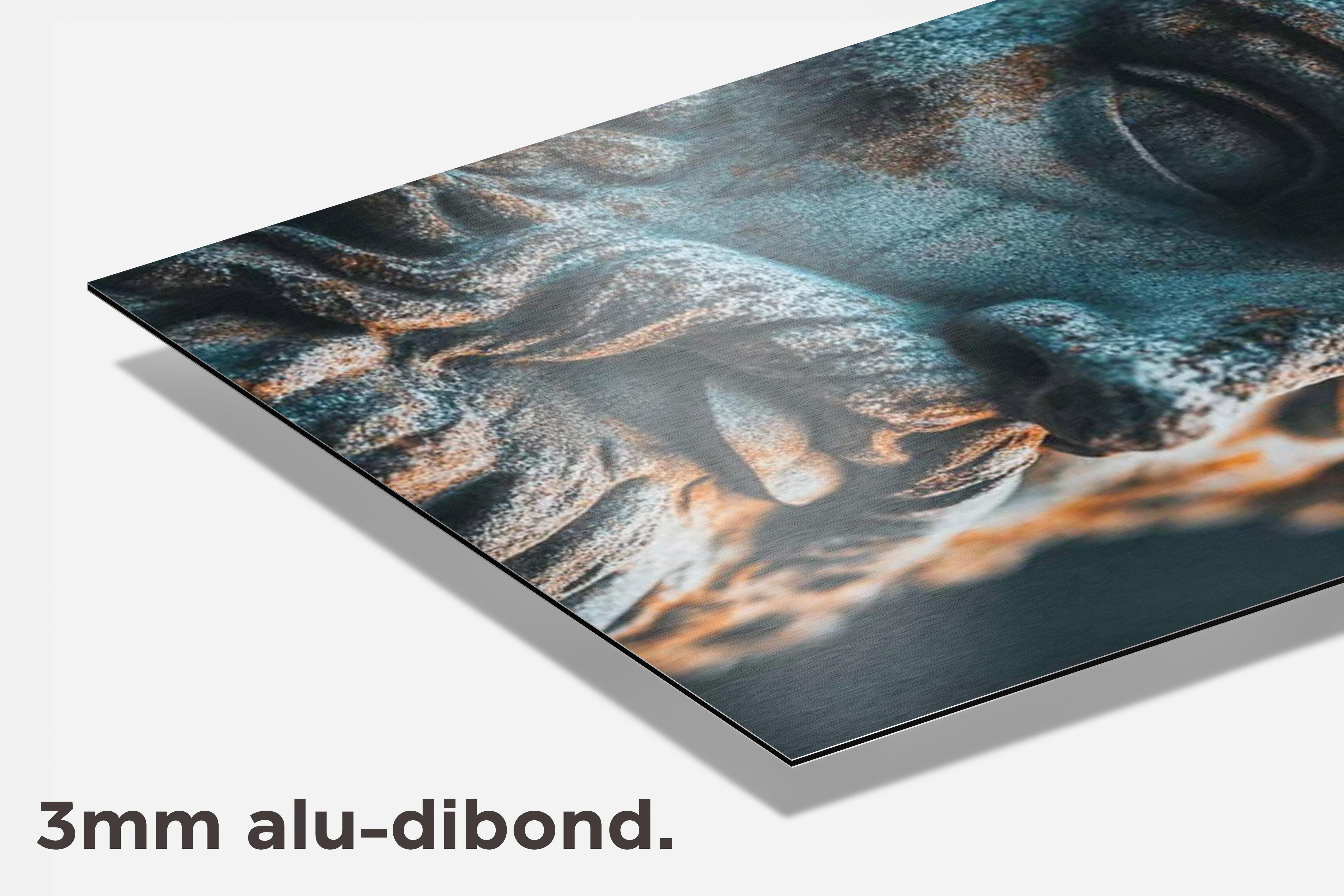 Griekse God dibond detail