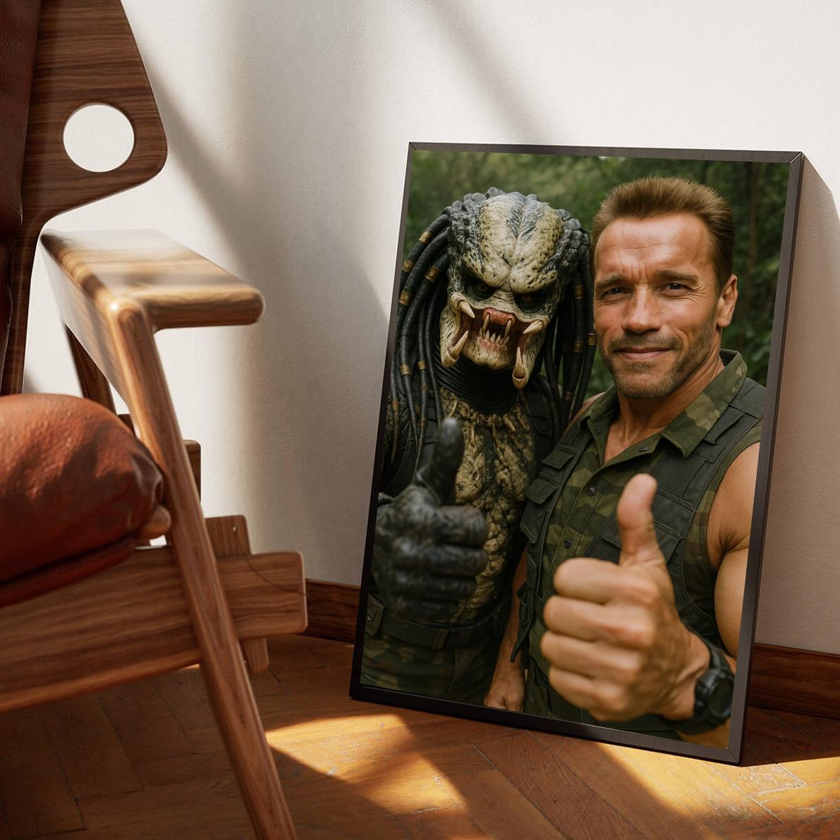 Arnold Schwarzenegger Predator poster sfeerbeeld 3