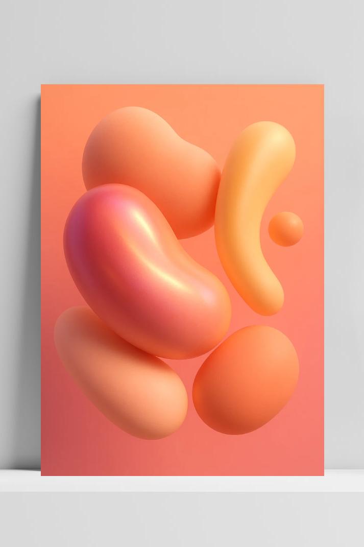 3D Shapes Digital im Interieur