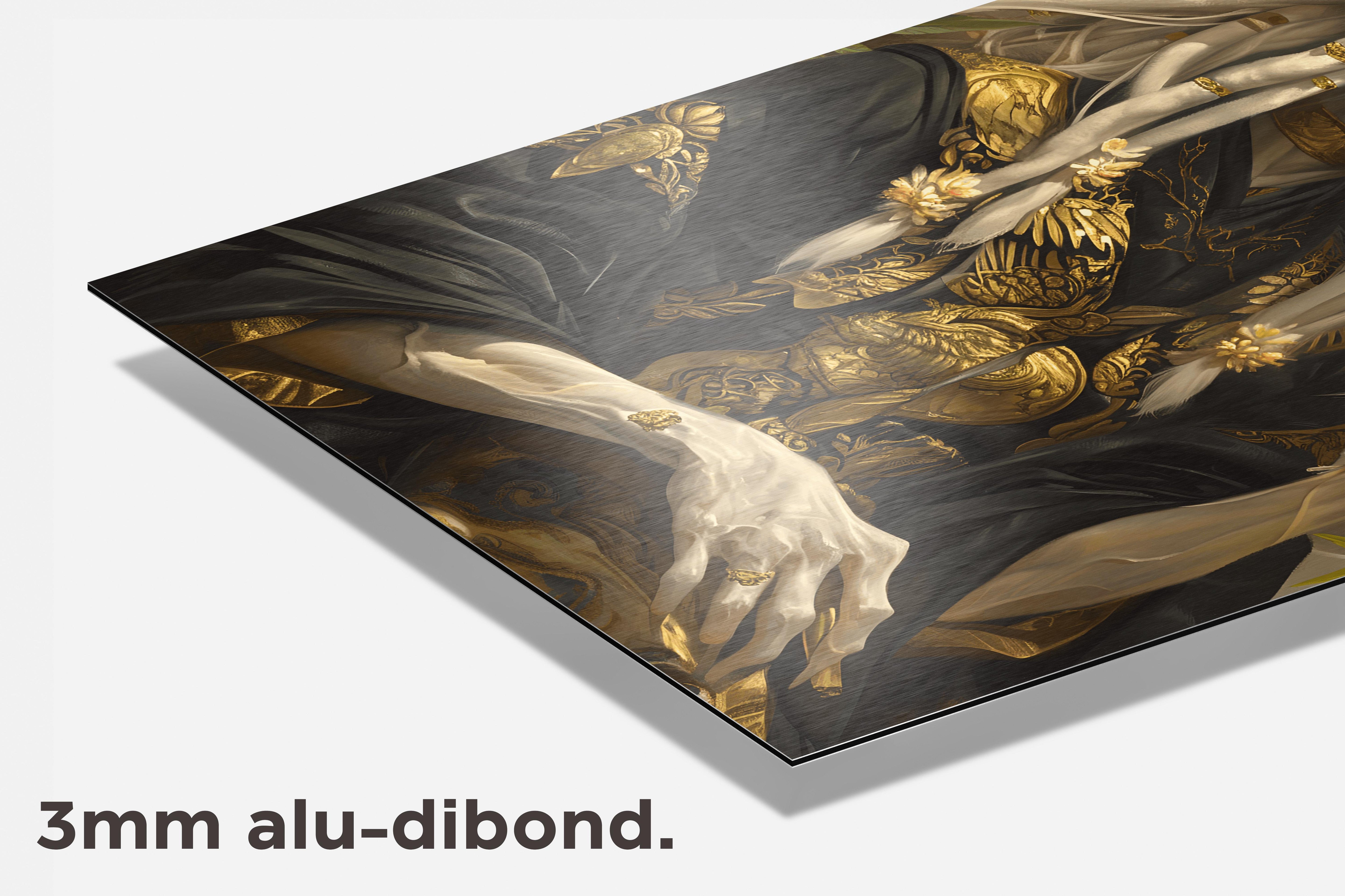 Alien die Rookt dibond detail