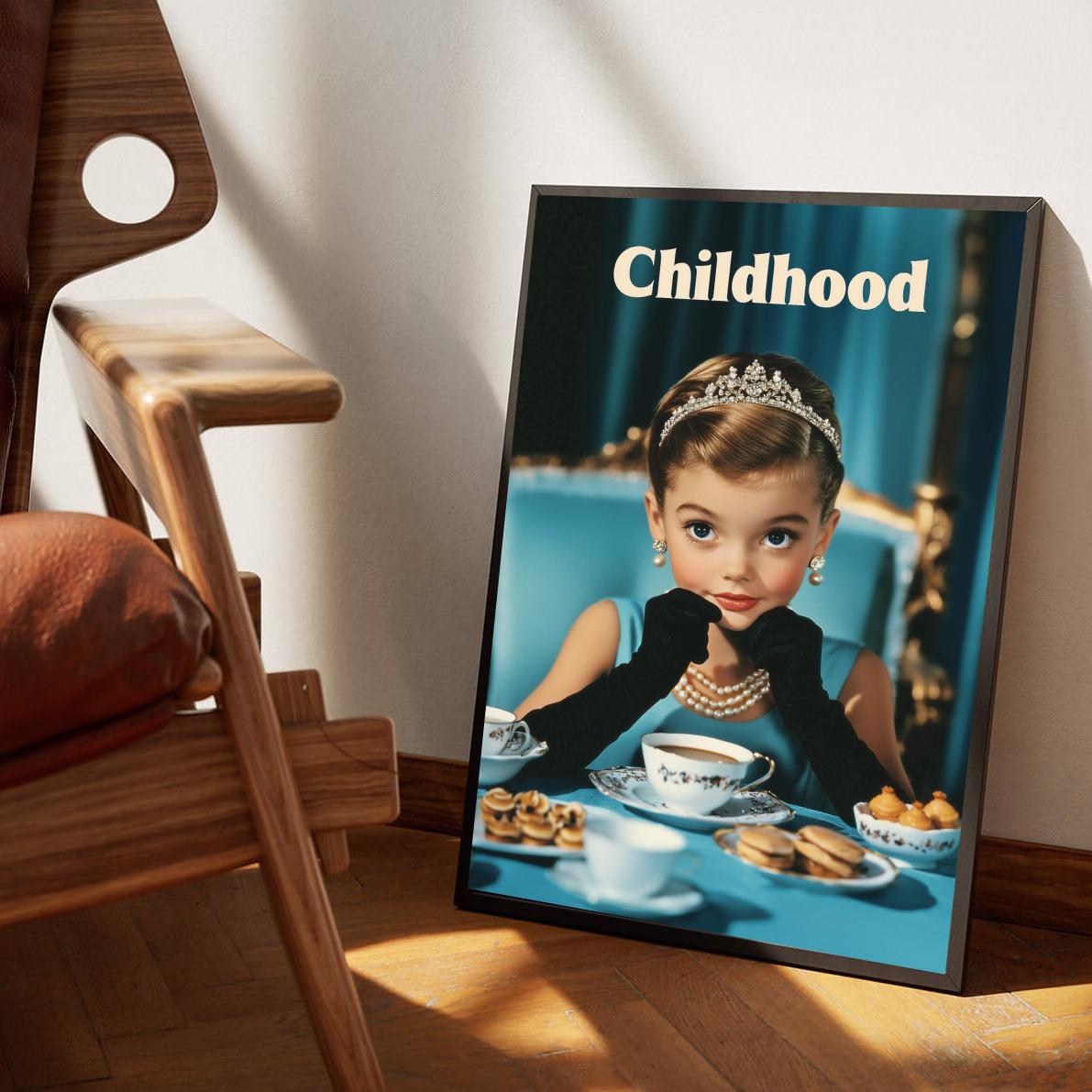 Childhood Princess dans un intérieur