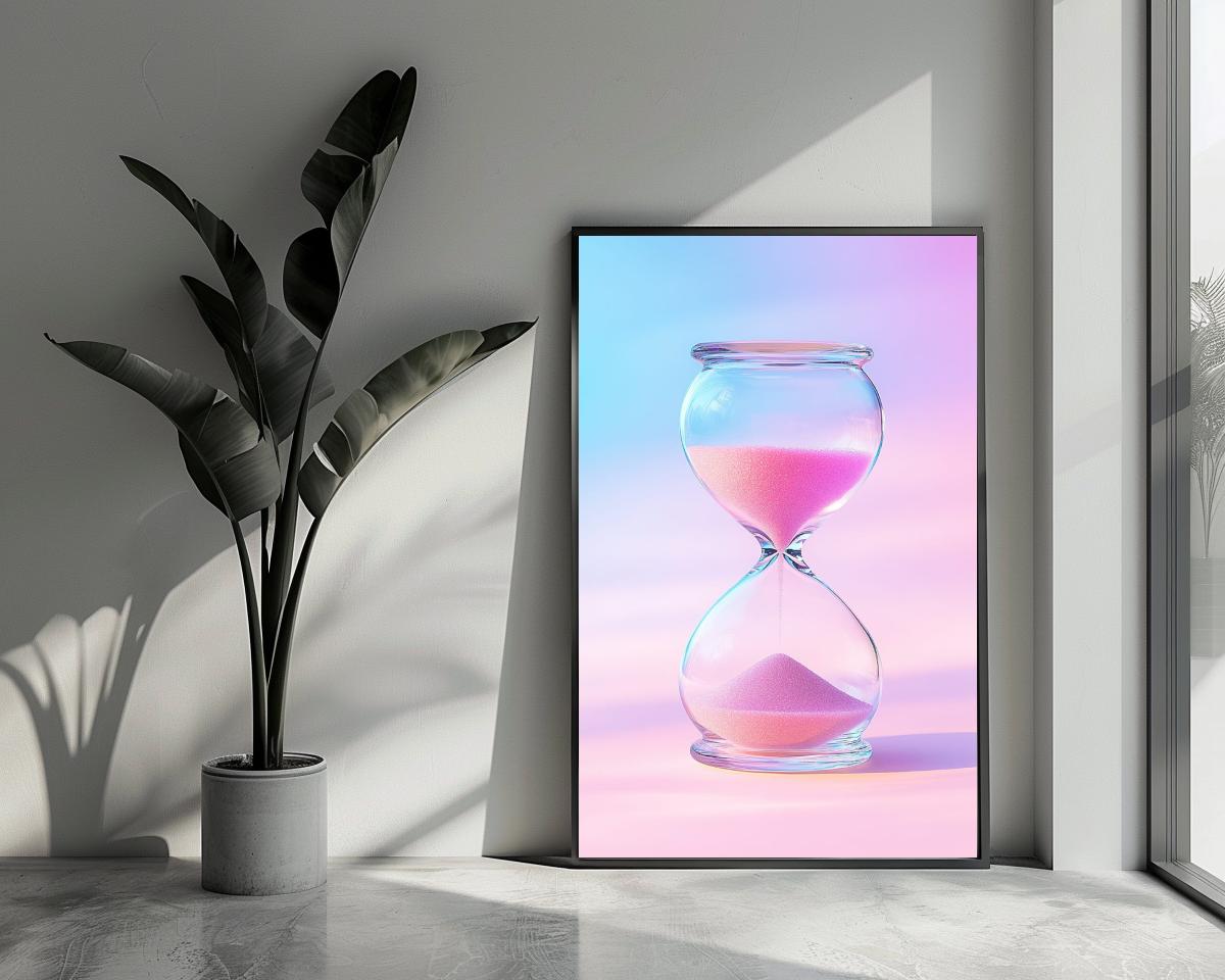 Hourglass Sand poster van 25 Artstreet