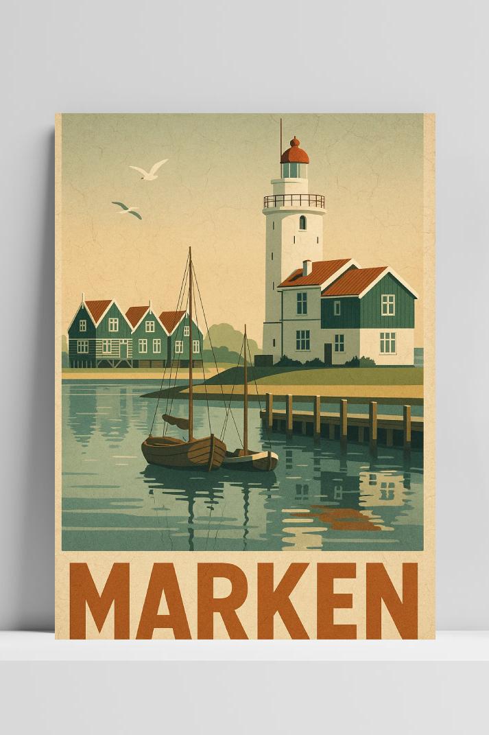 Marken Text Vintage op 3mm aluminium dibond