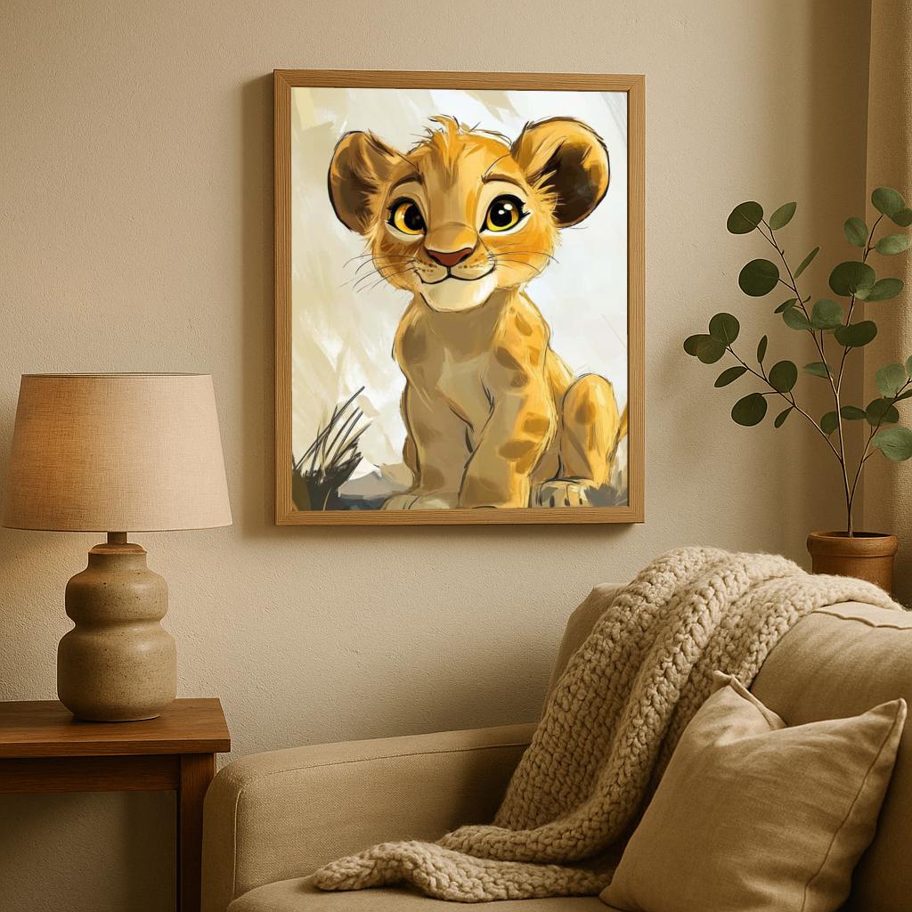 Liobn Cub Cartoon poster sfeerbeeld 1