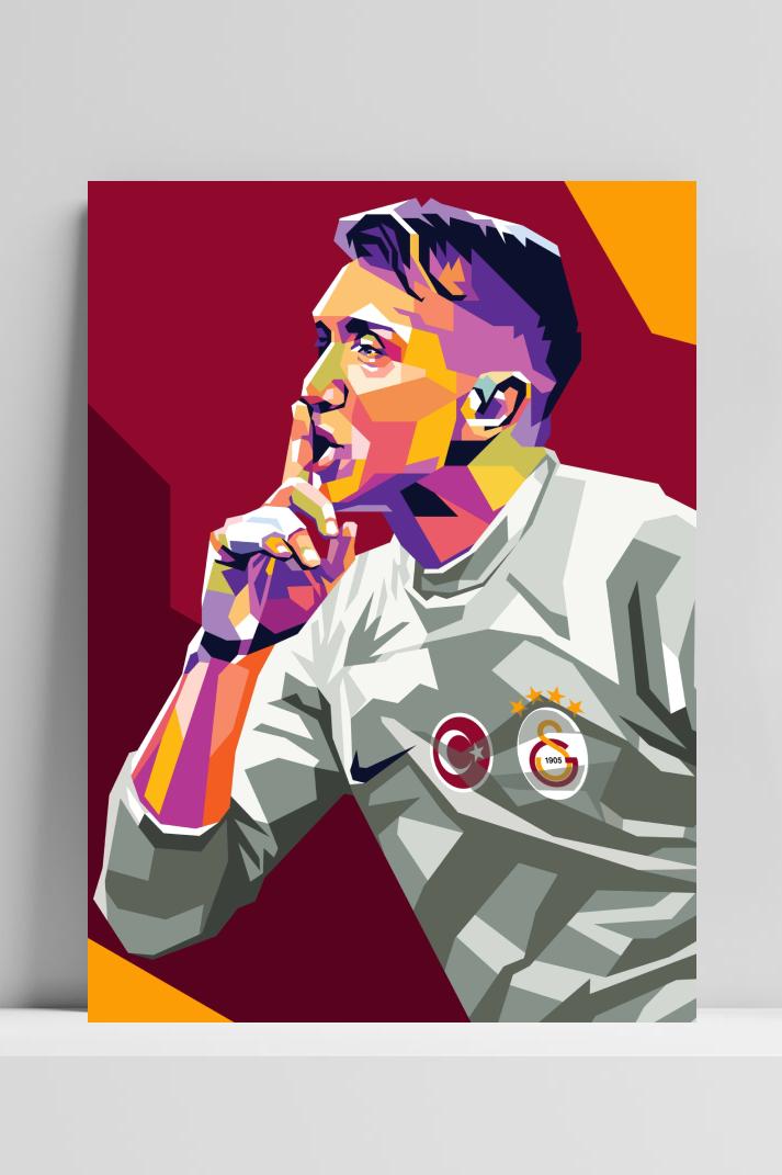 Muslera R op 3mm aluminium dibond