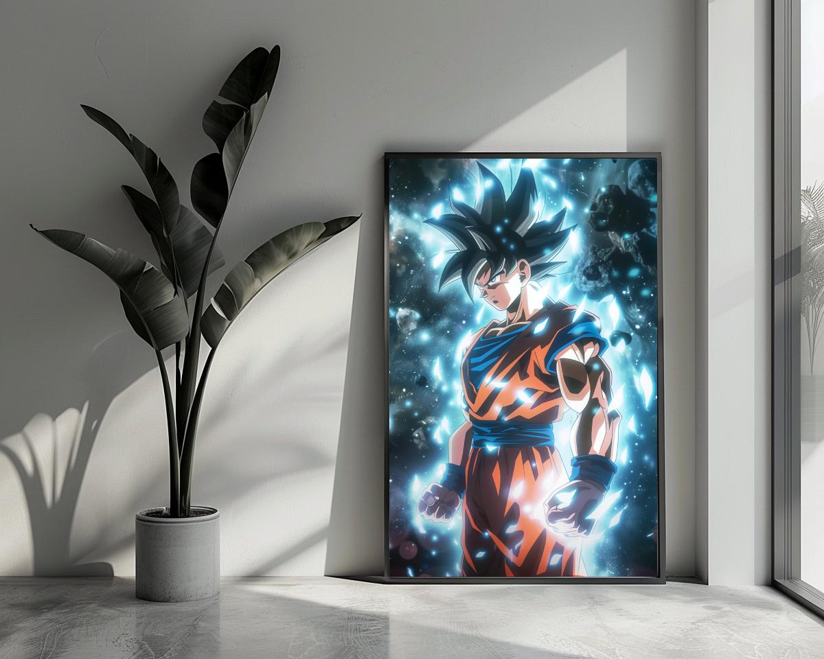 Goku Glowing Dragon Ball poster van 25 Artstreet
