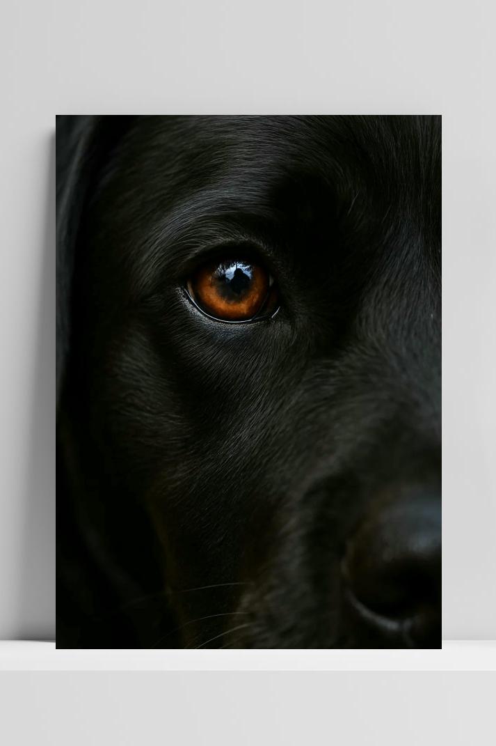 Dog Eye op 3mm aluminium dibond