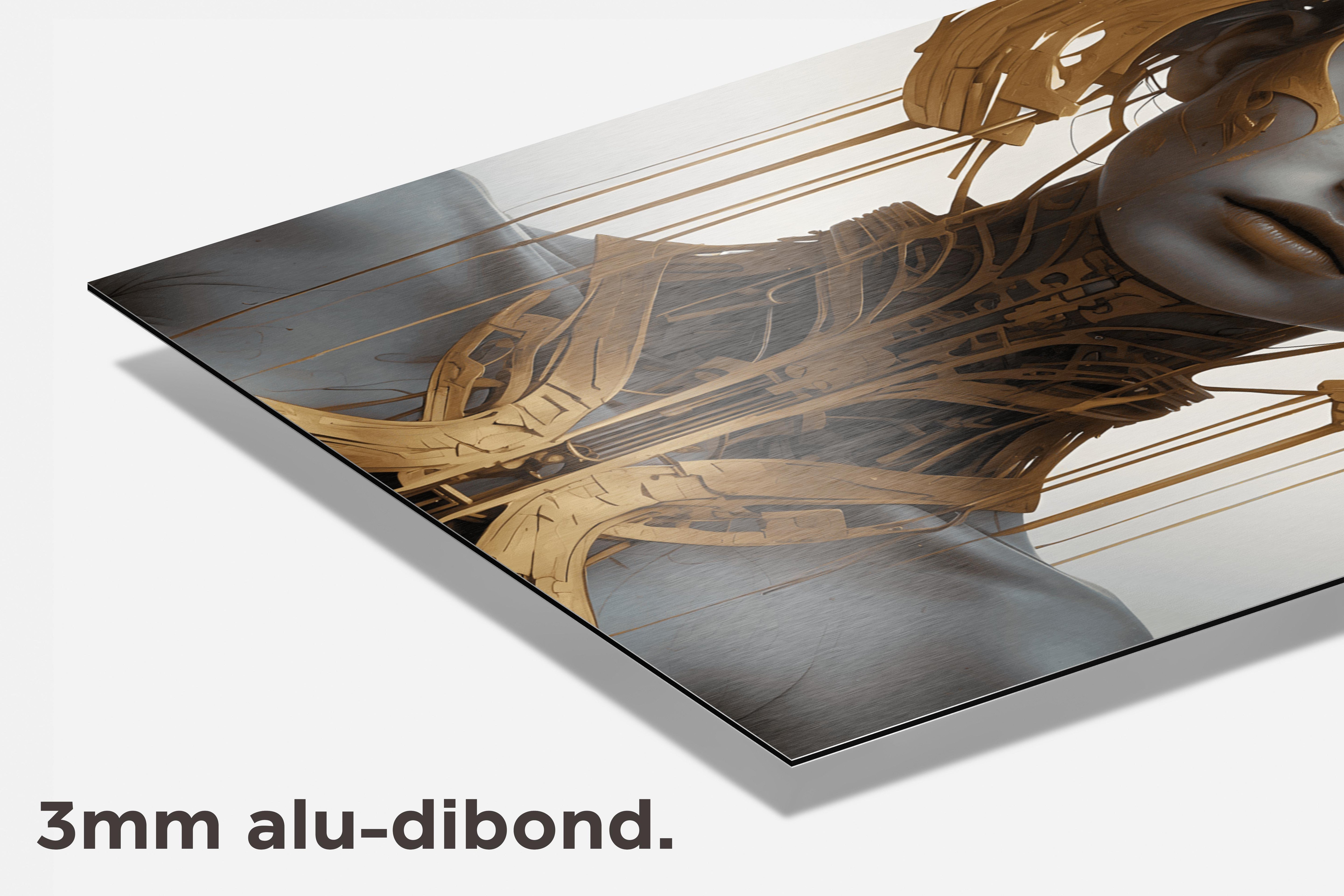 Stamgenoot Futuristisch dibond detail