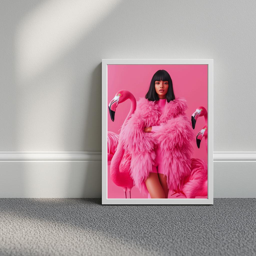 Flamingo Fashion poster sfeerbeeld 3