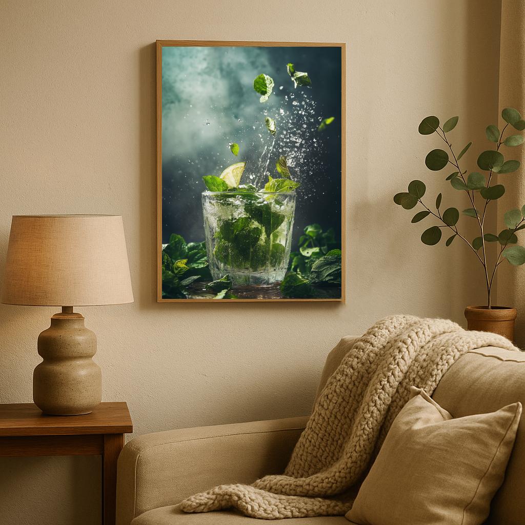 Mojito Cocktail poster sfeerbeeld 2