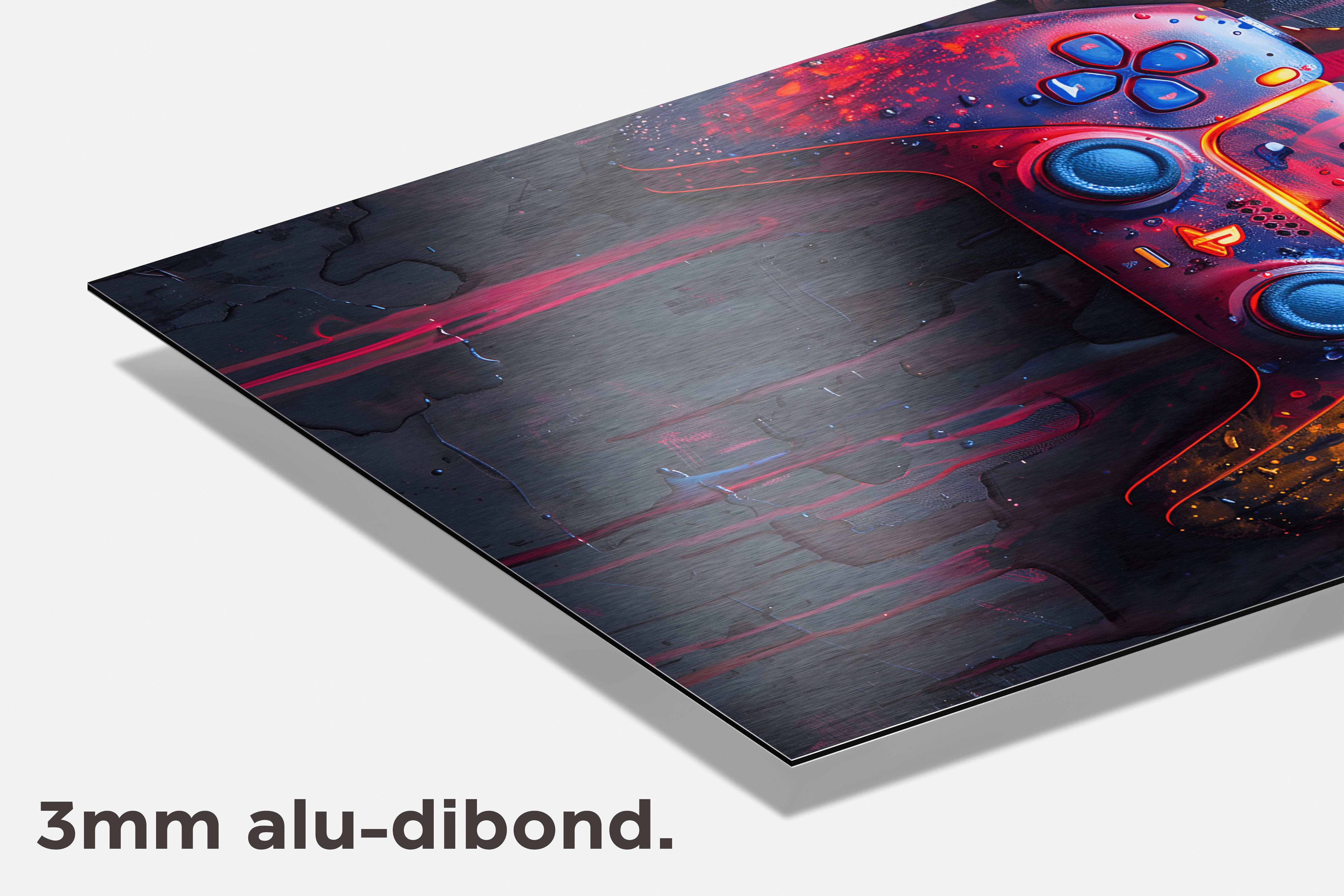 PS5 Controller dibond detail