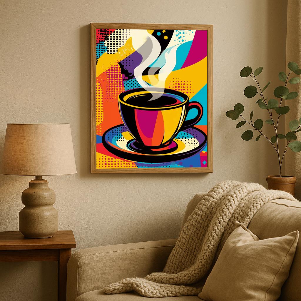 Coffee Pop Art poster sfeerbeeld 1