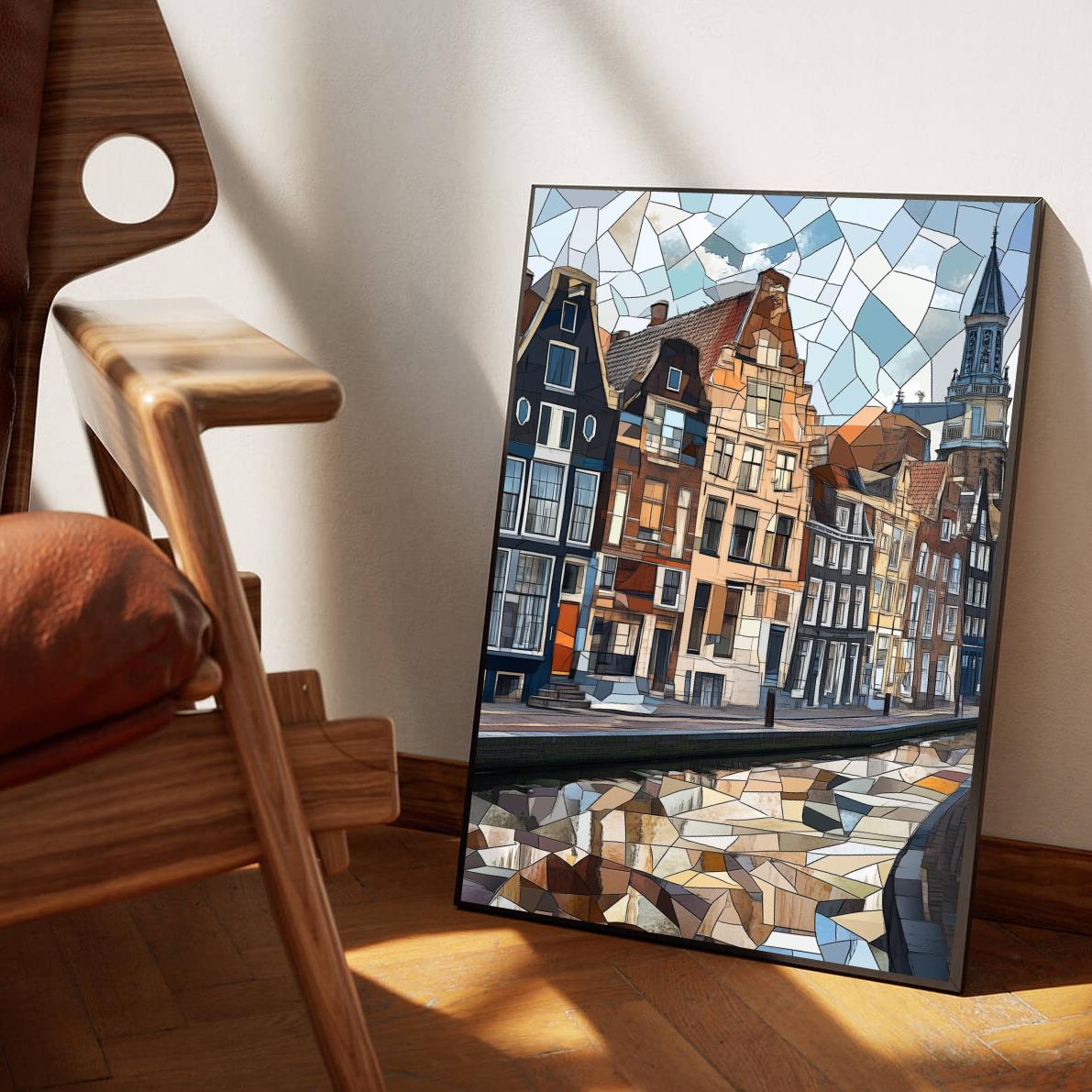 Amsterdam Mosaic poster sfeerbeeld 1