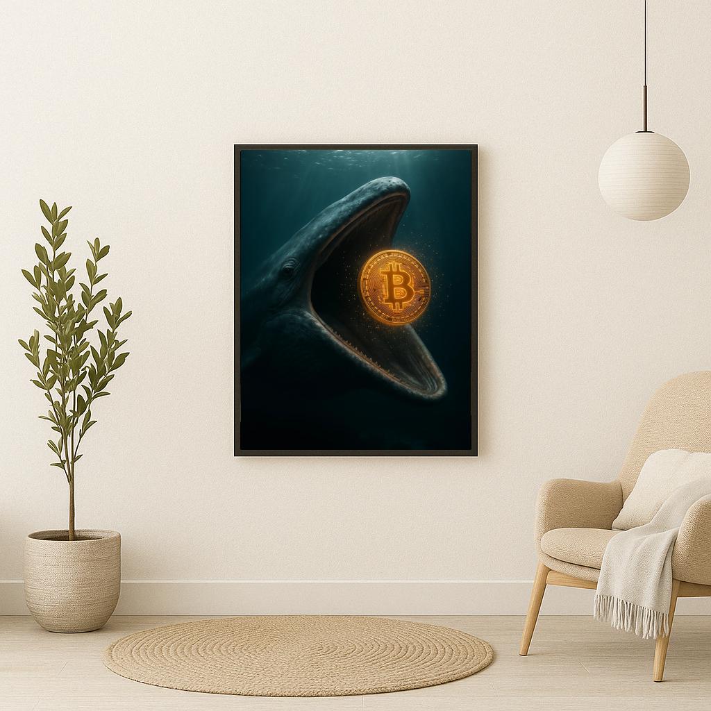 Bitcoin Whale poster sfeerbeeld 2