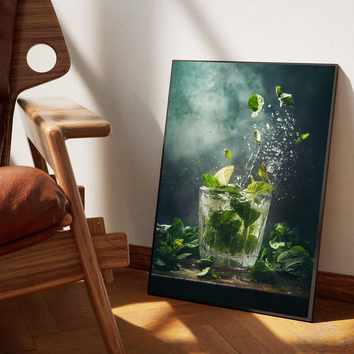 Mojito Cocktail poster sfeerbeeld 1