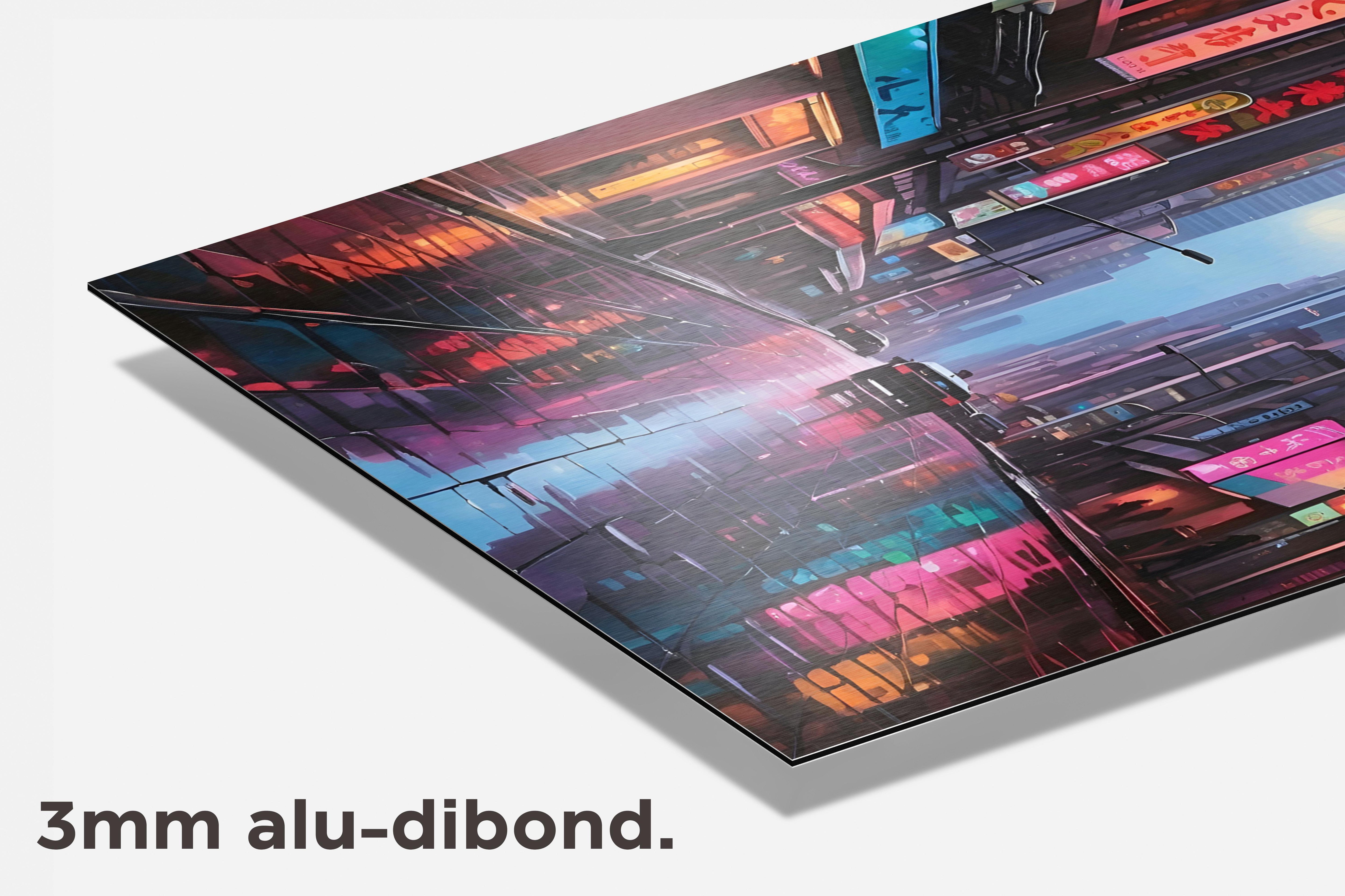 Tokyo Stad dibond detail