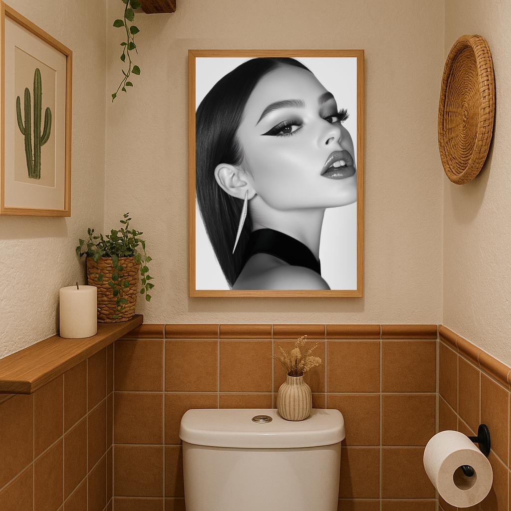 Olivia Rodrigo B&W poster sfeerbeeld 3