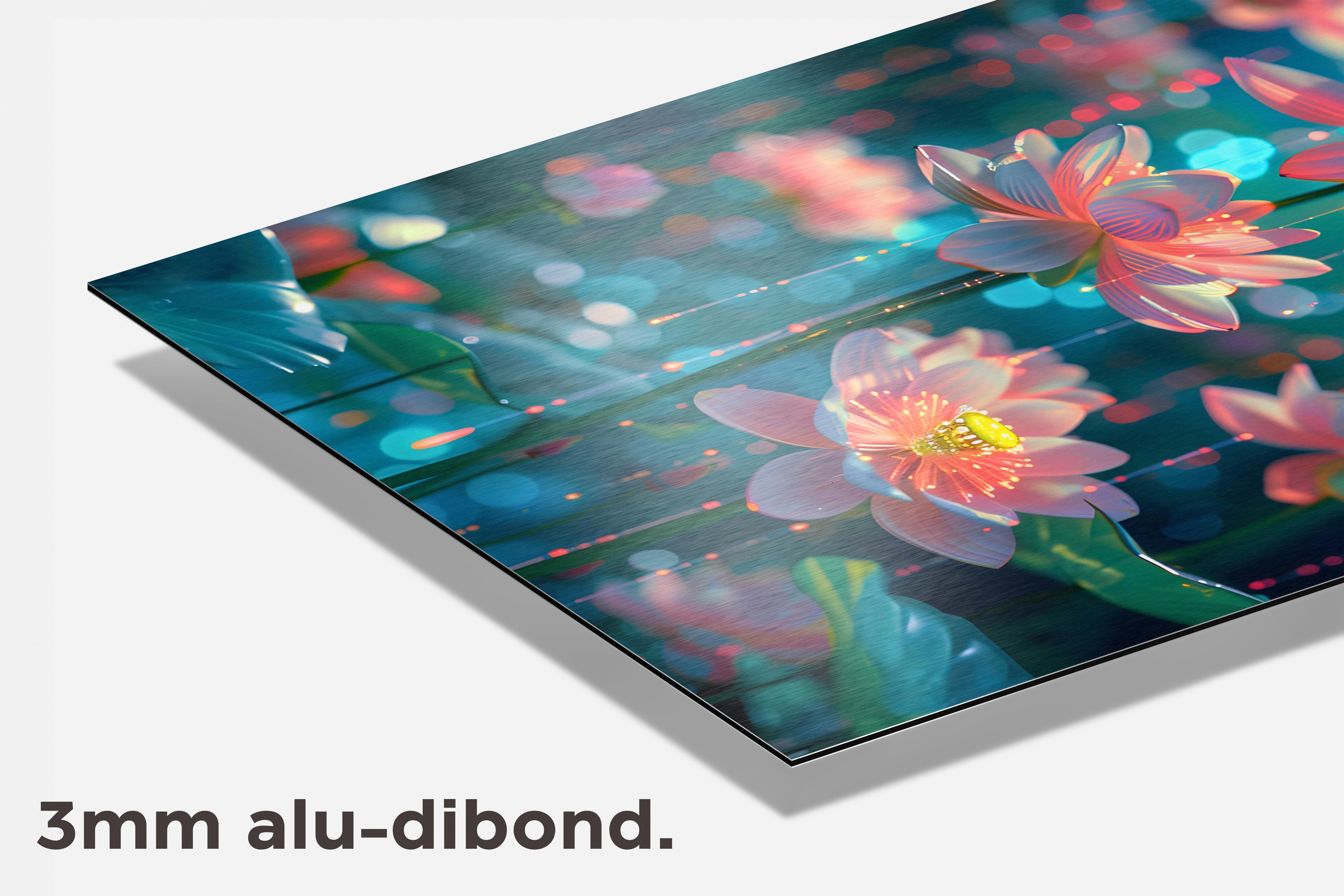 Lotus dibond detail