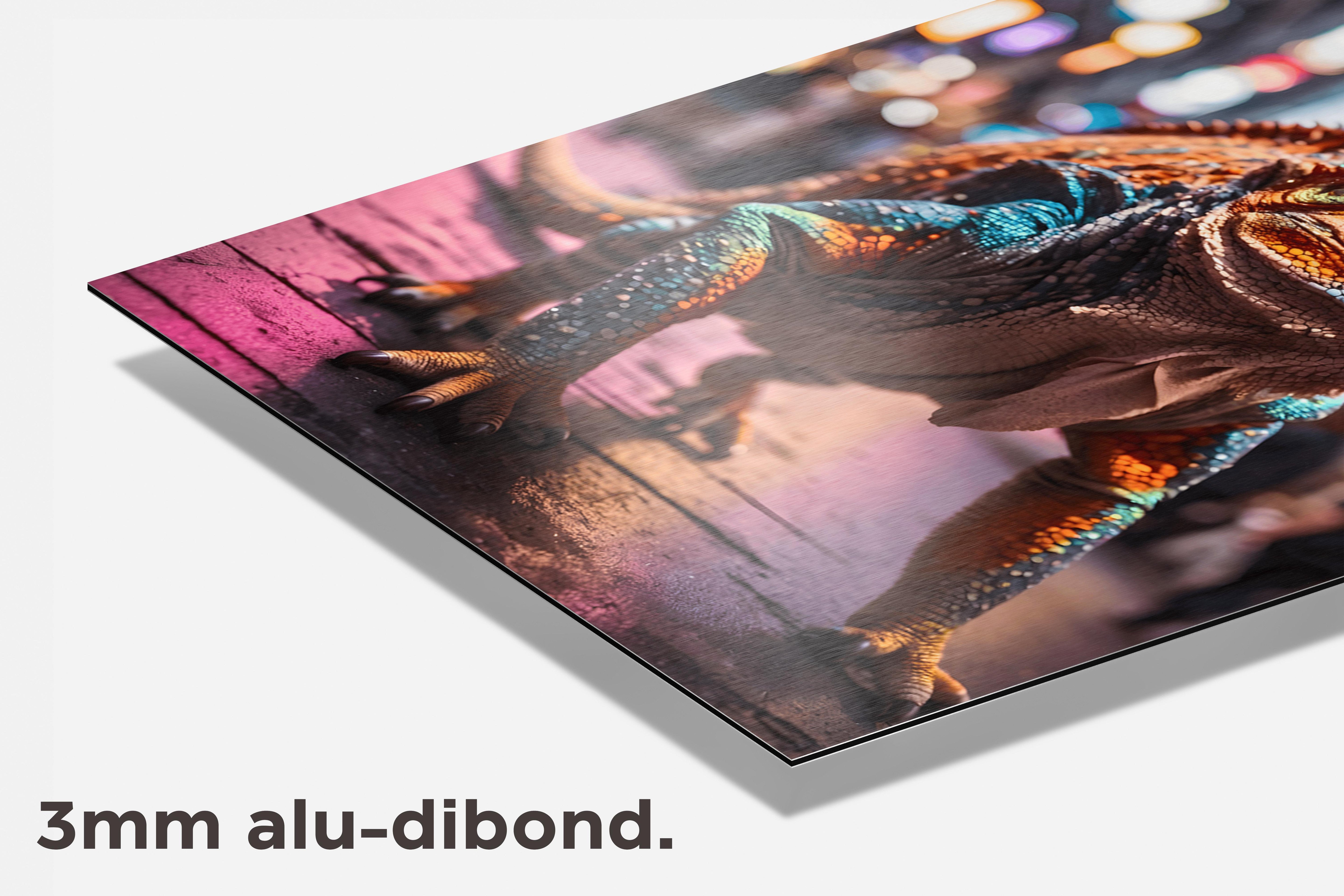 Urban Kameleon dibond detail