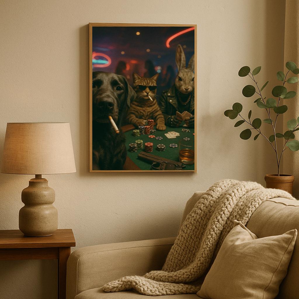 Animals Poker poster sfeerbeeld 2