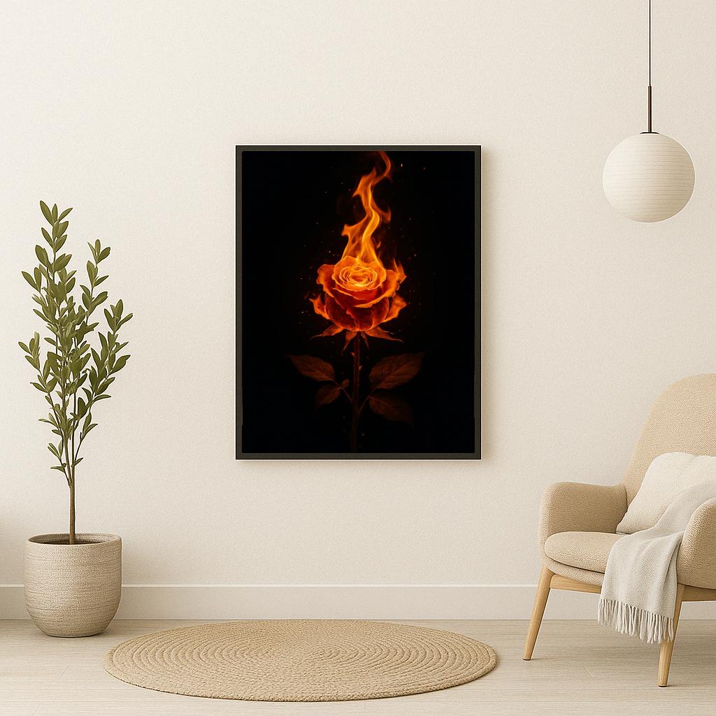 Fire Rose poster sfeerbeeld 2