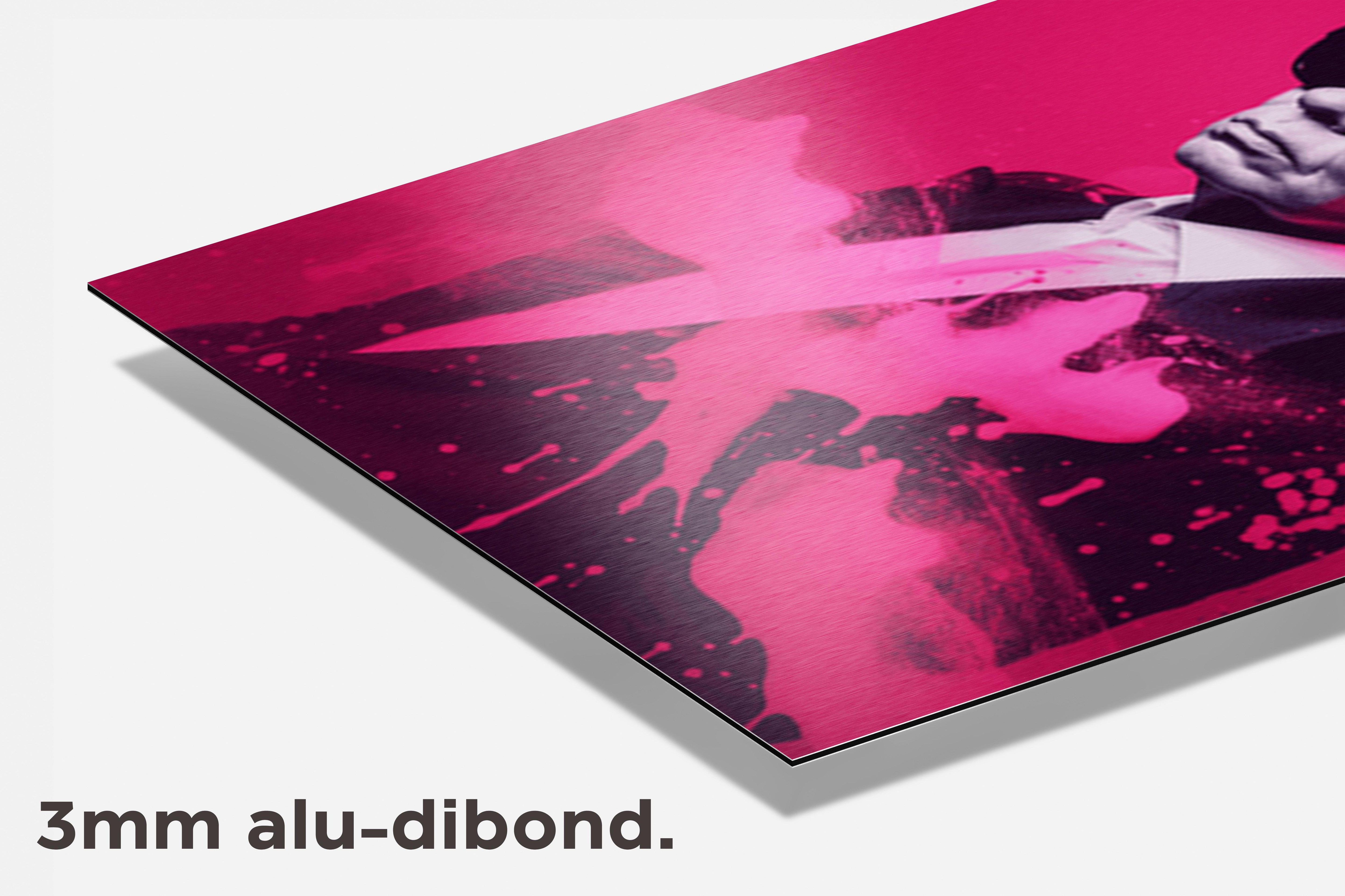 Karl Lagerfeld dibond detail