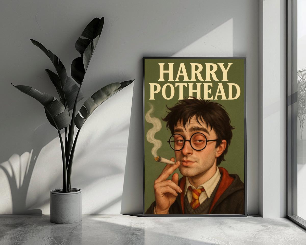 Harry Pothead poster van 25 Artstreet