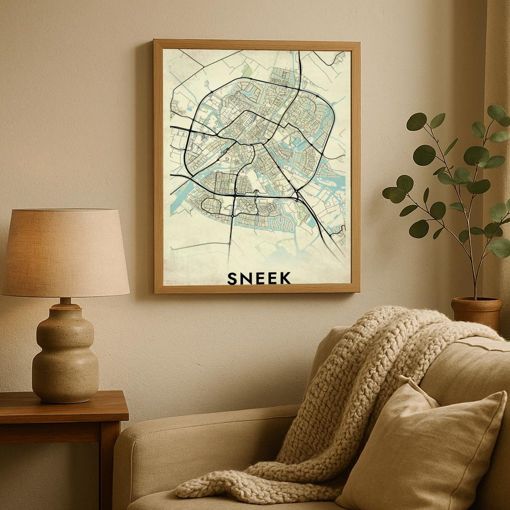 Sneek Vintage poster sfeerbeeld 2
