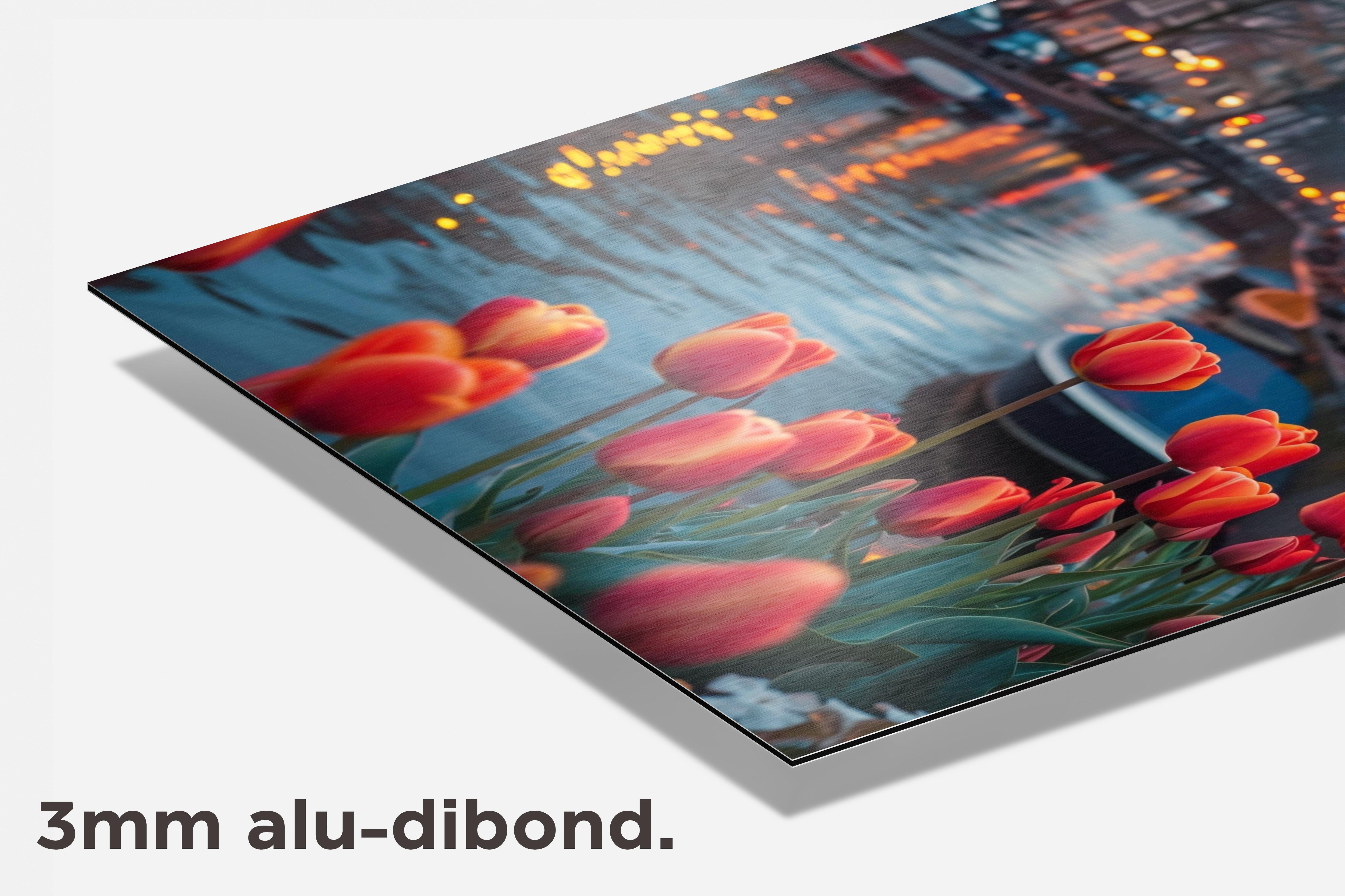 Tulpen Amsterdam dibond detail