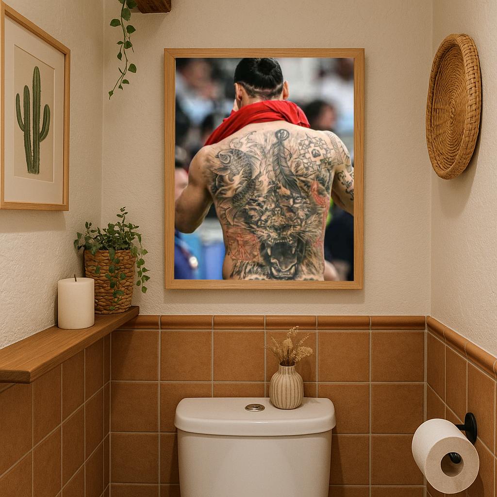 Zlatan Ibrahimović Tattoo poster sfeerbeeld 3