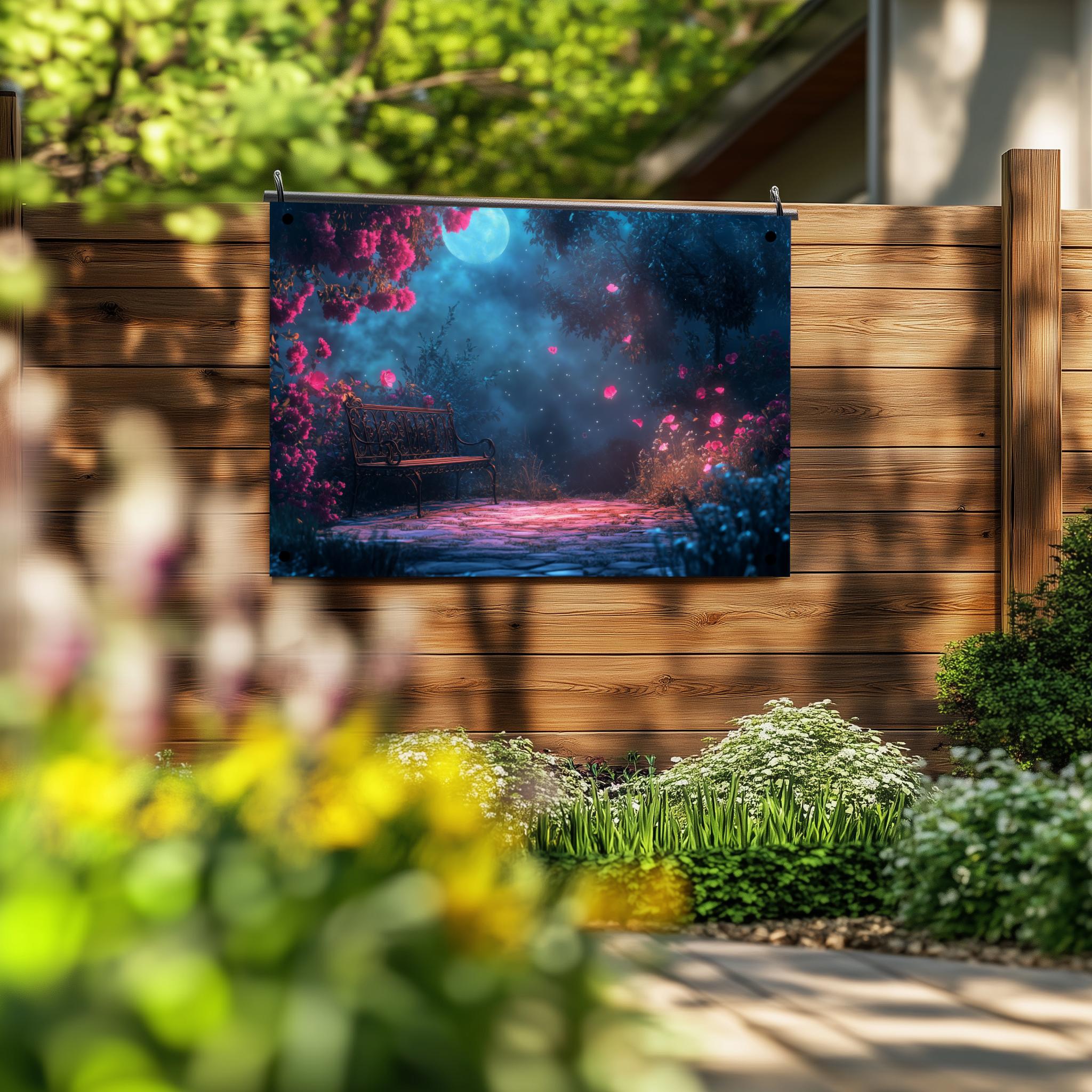 Tuinposter Magisch sfeerbeeld 2