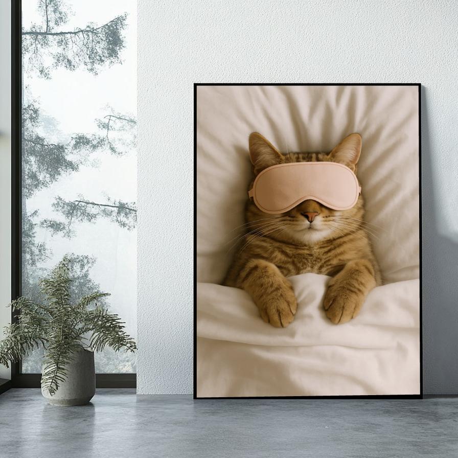 Cat Sleeping poster sfeerbeeld 1