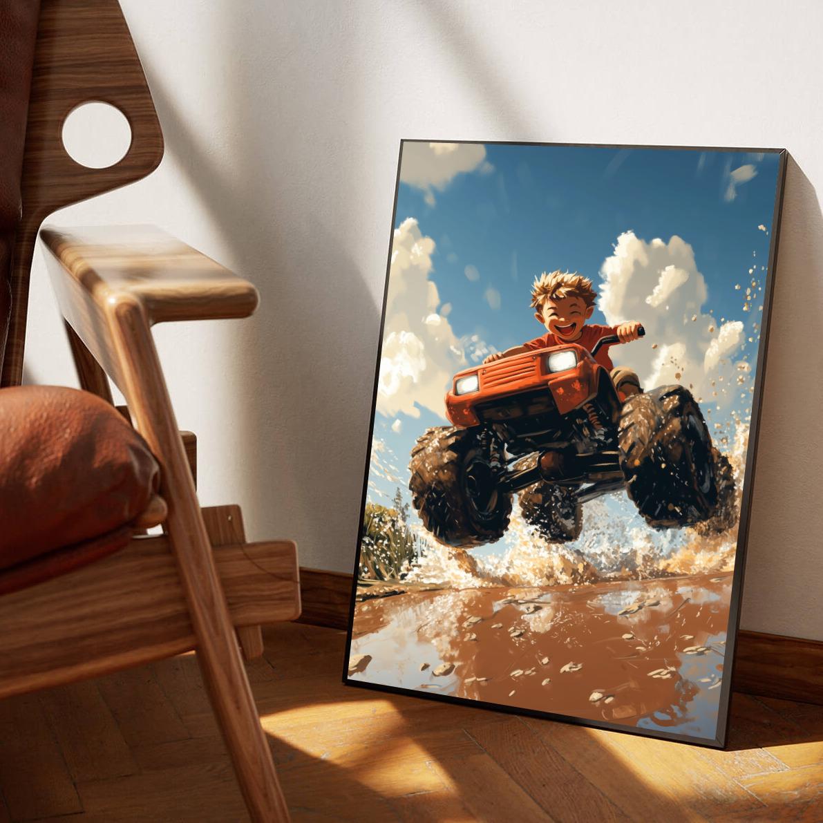 Boy Truck ATV poster sfeerbeeld 1