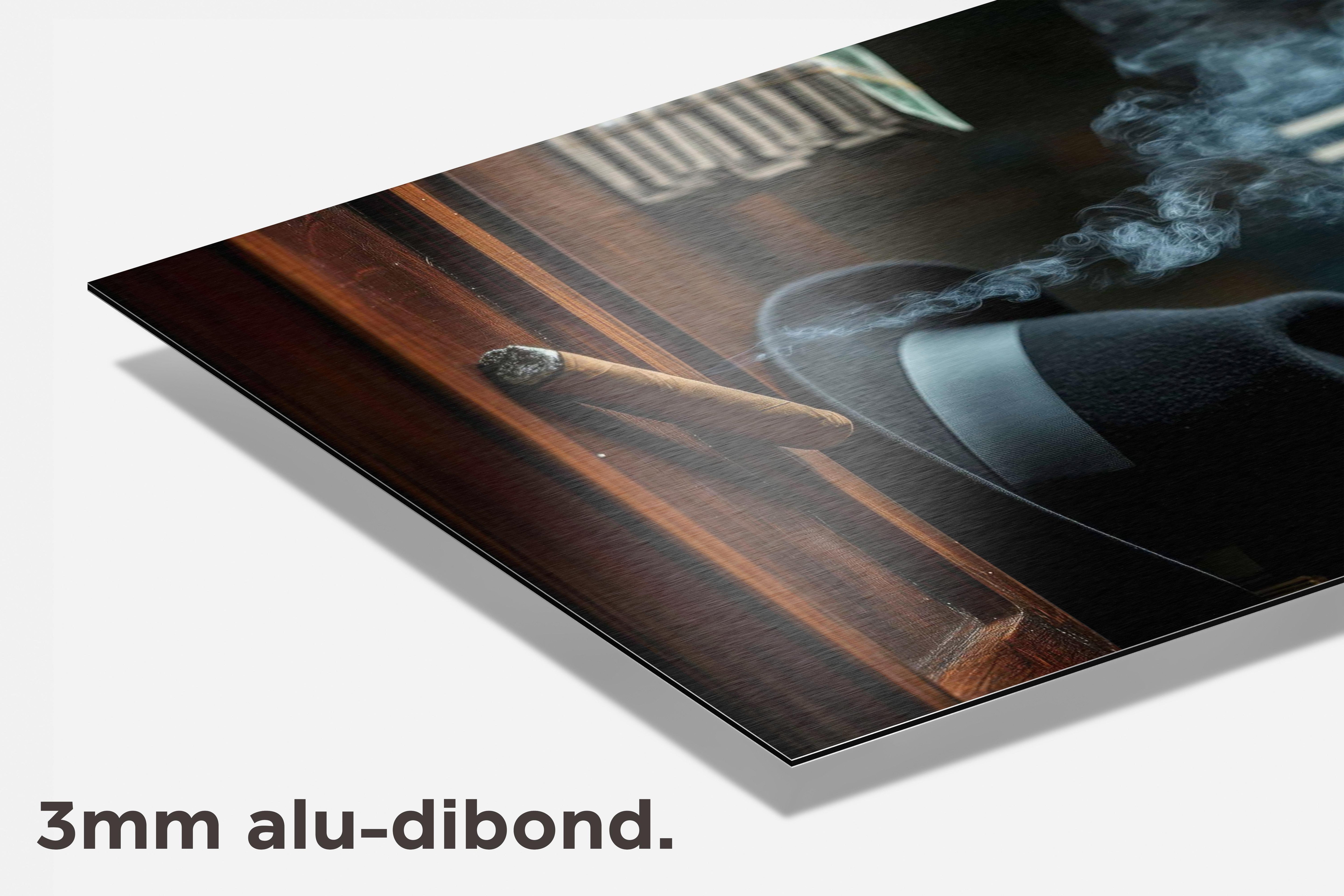 Respect is Earned dibond detail