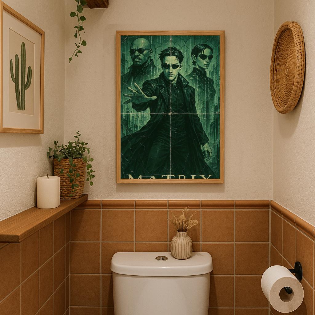 Matrix Cartoon Text poster sfeerbeeld 3