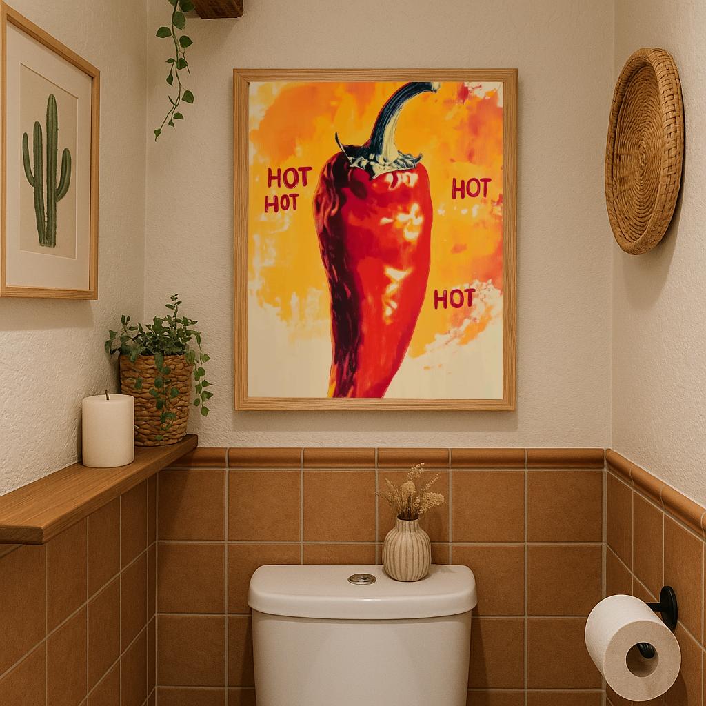 Hot Text Pepper poster sfeerbeeld 3