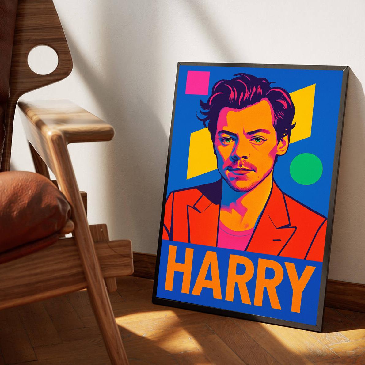 Harry Styles Pop Art poster sfeerbeeld 3