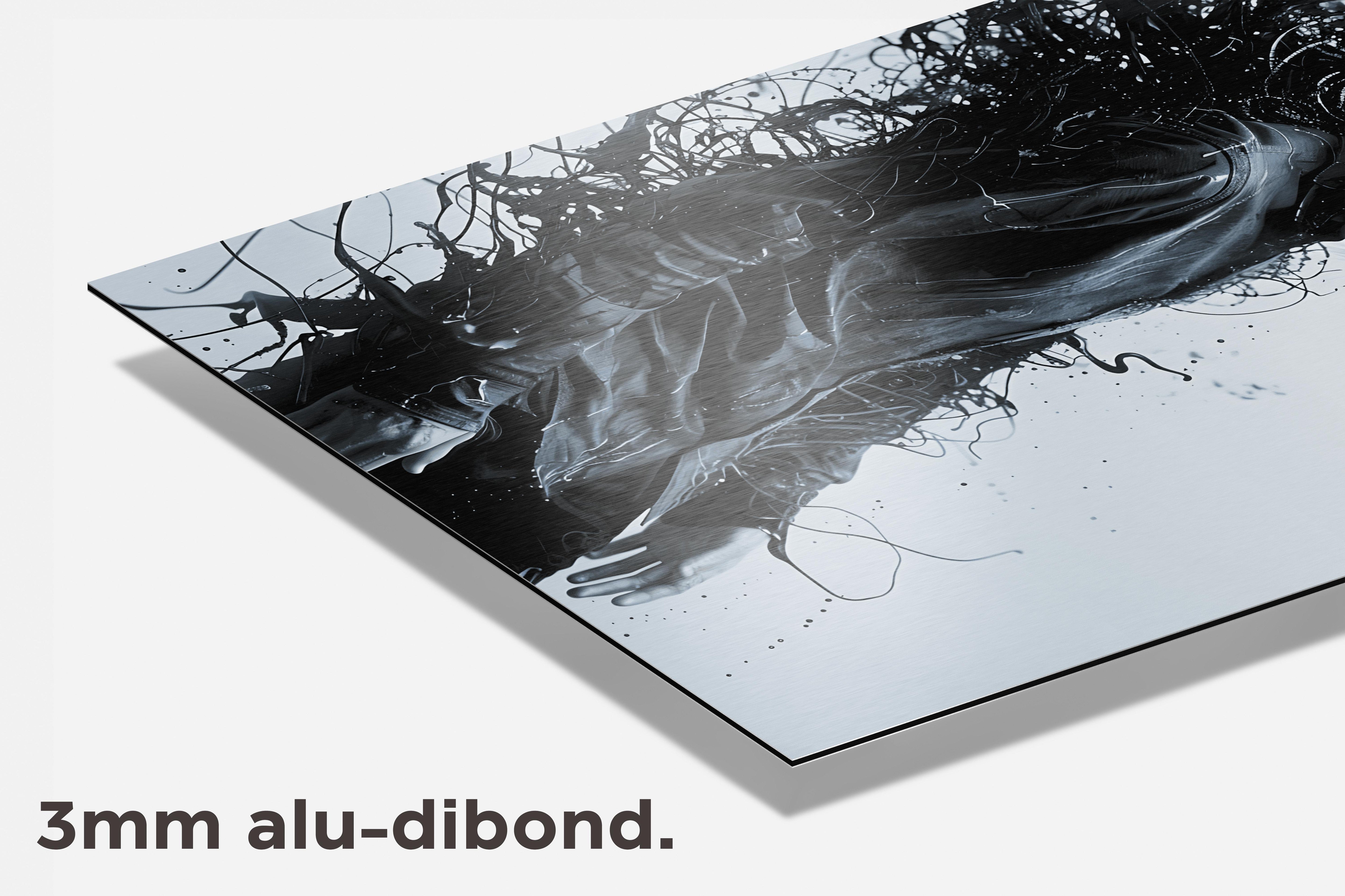 Toxic Overname dibond detail