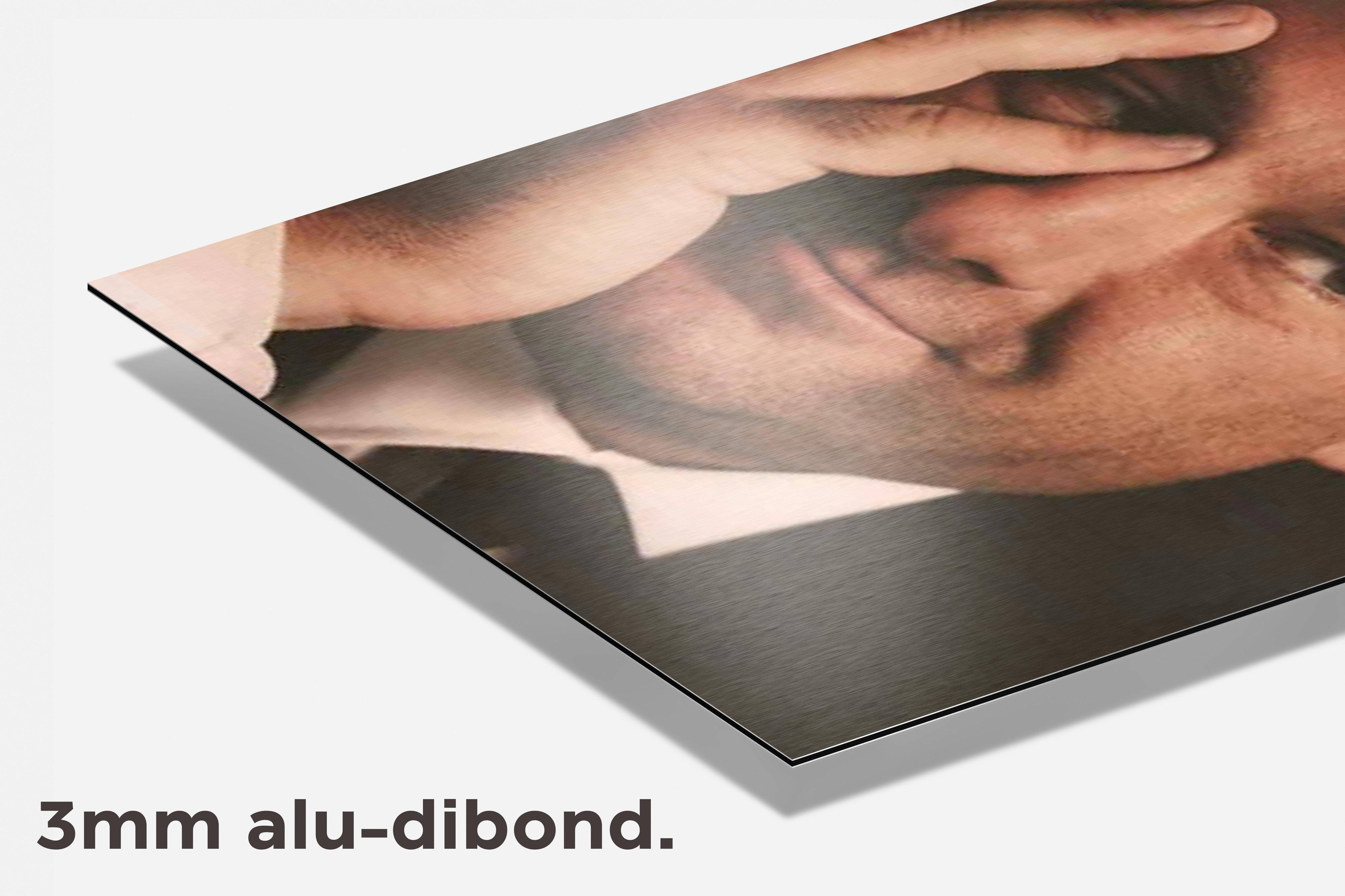 Tony Soprano dibond detail