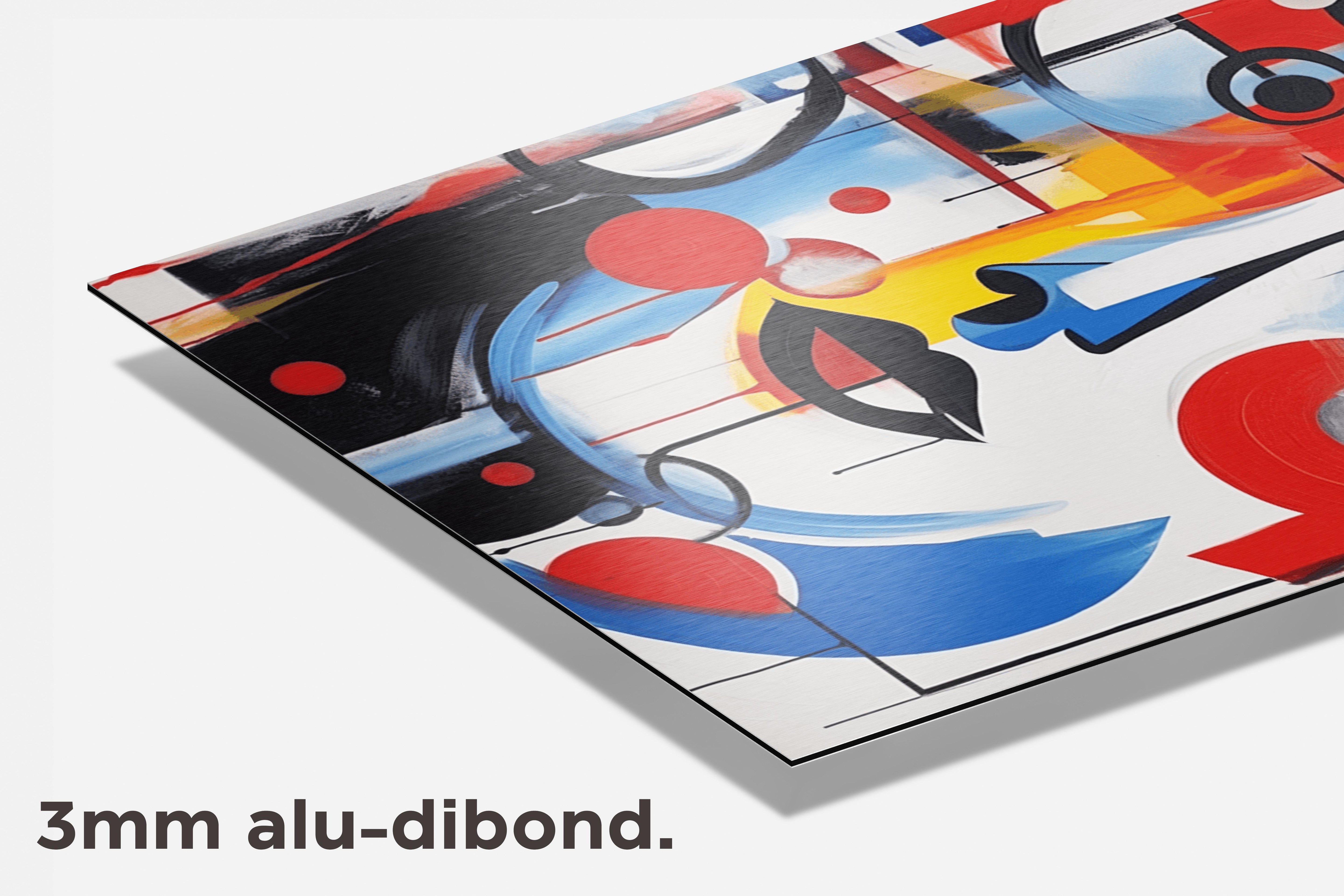 Modern Art Picasso dibond detail