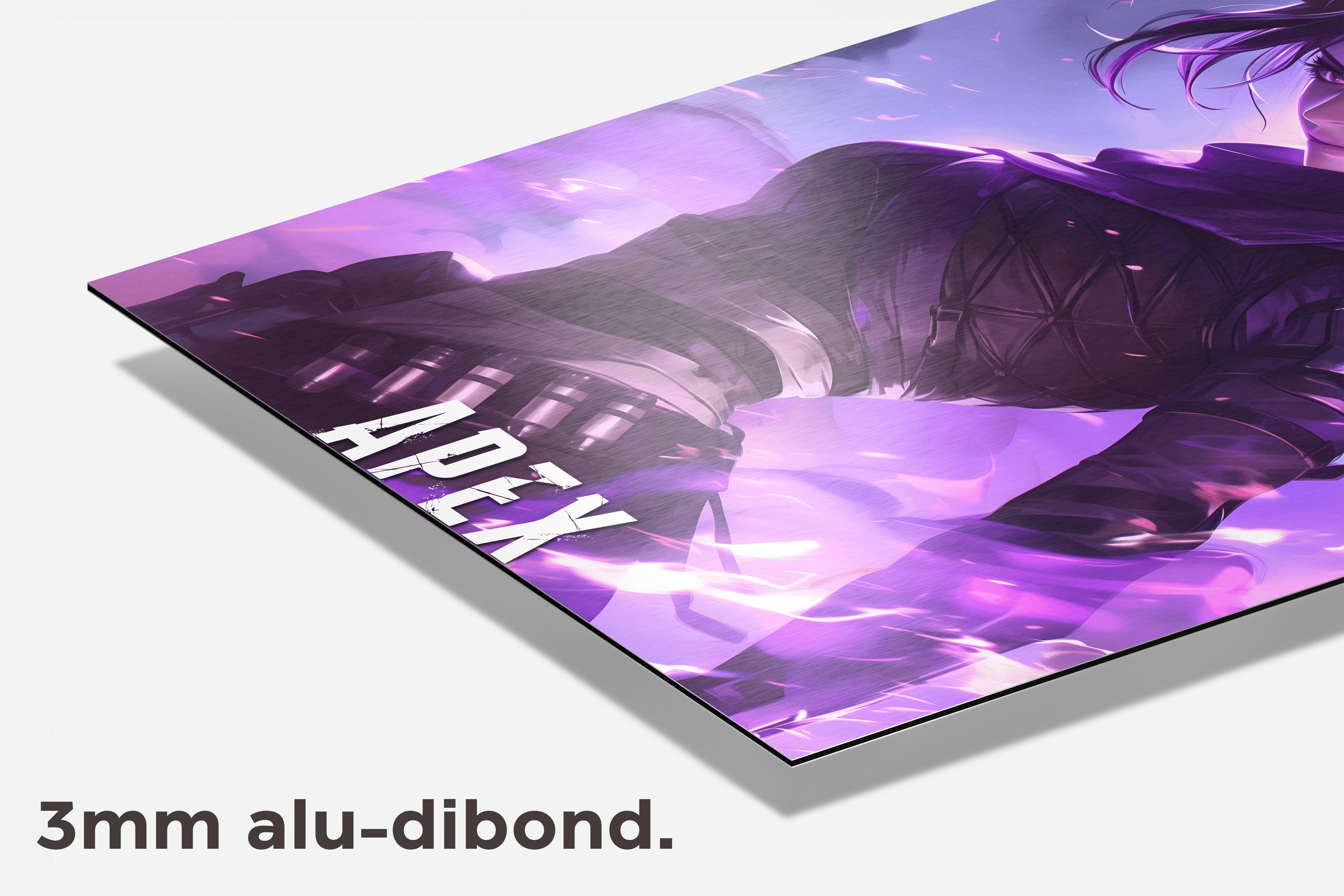 Wraith Apex Legends dibond detail