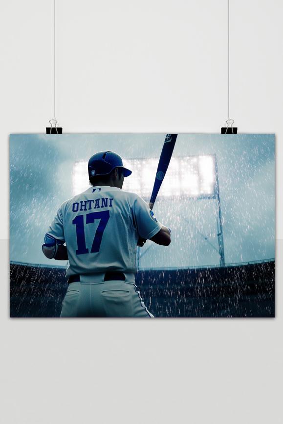 Shohei Ohtani poster van 25 Artstreet