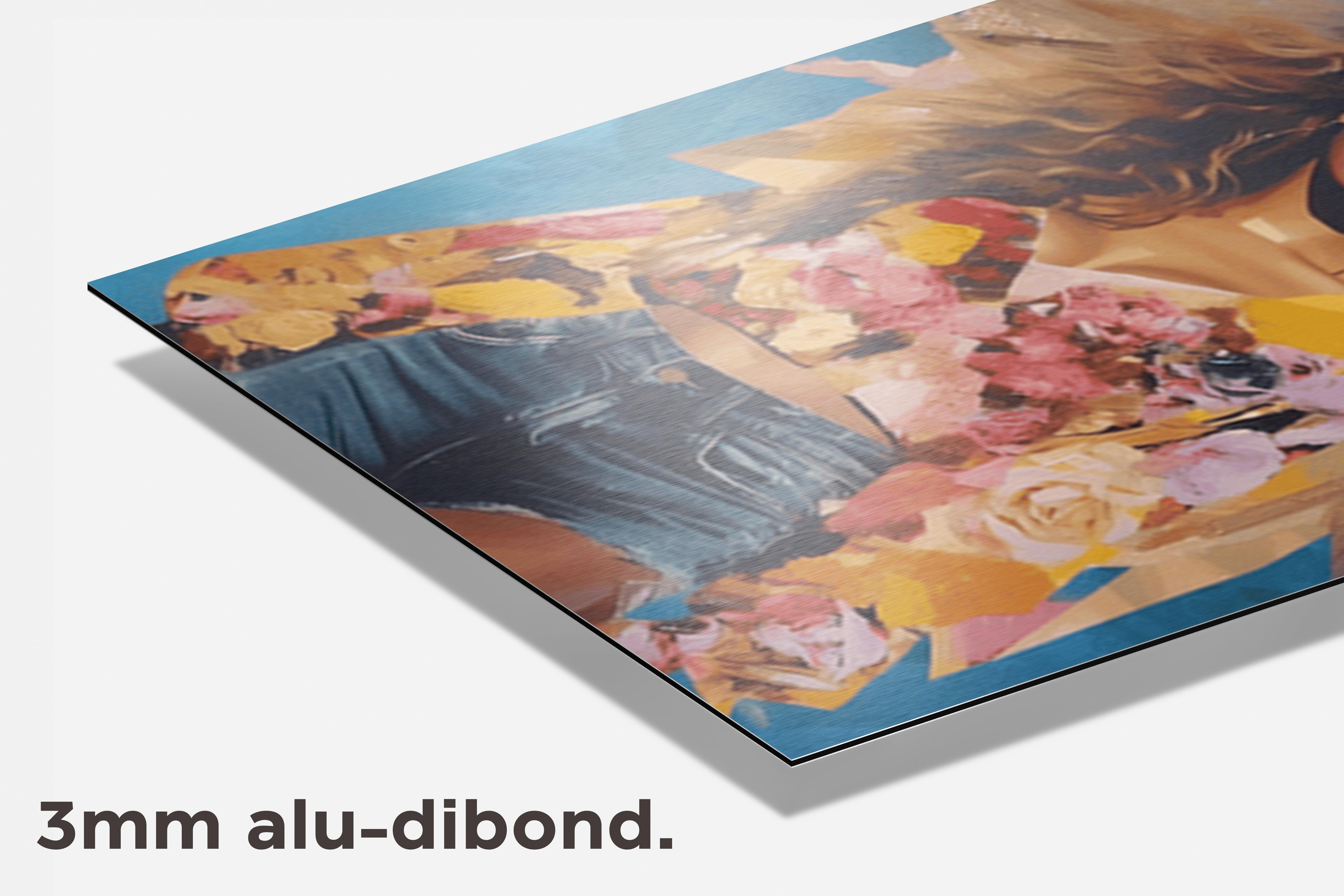 Beyonce Poster dibond detail