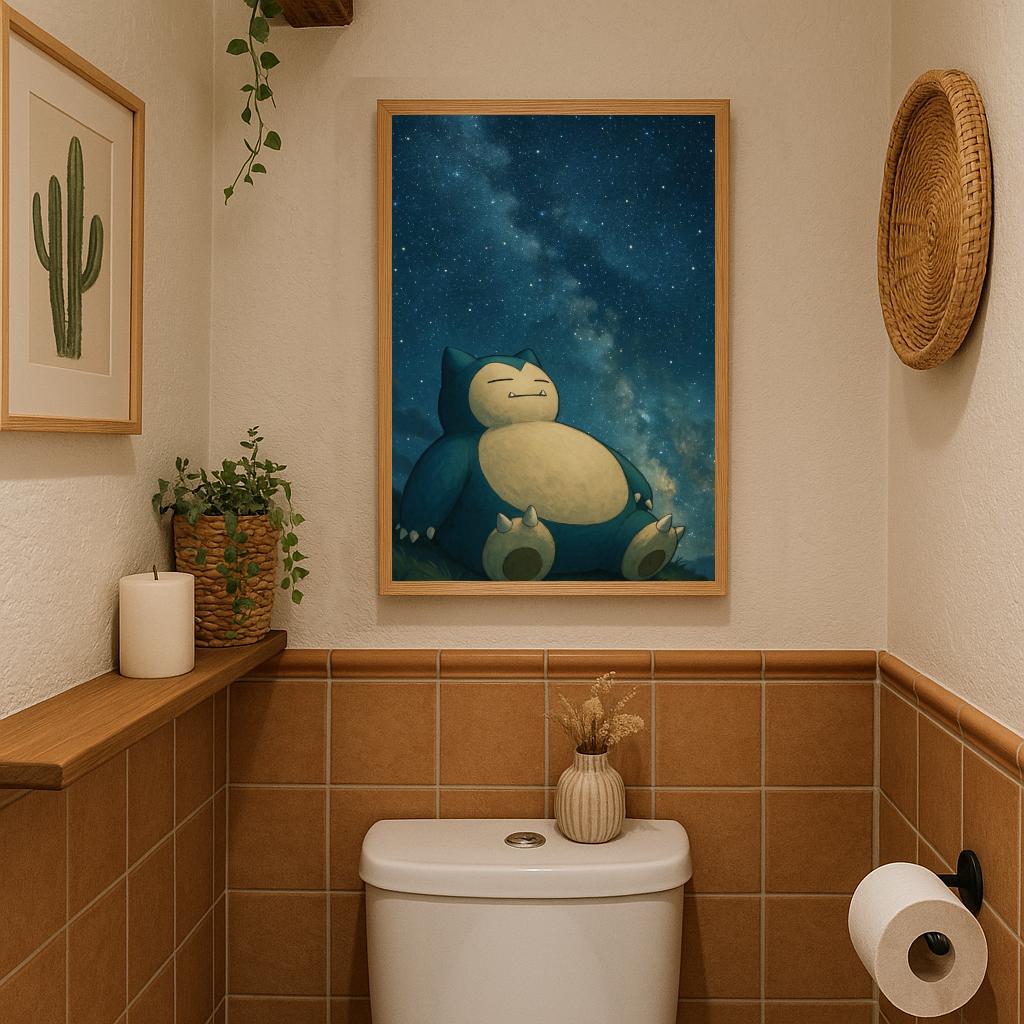 Snorlax Pokemon poster sfeerbeeld 3