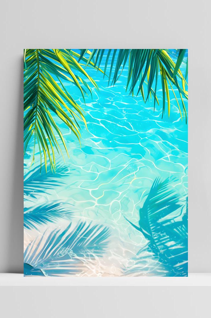 Tropisch op 3mm aluminium dibond
