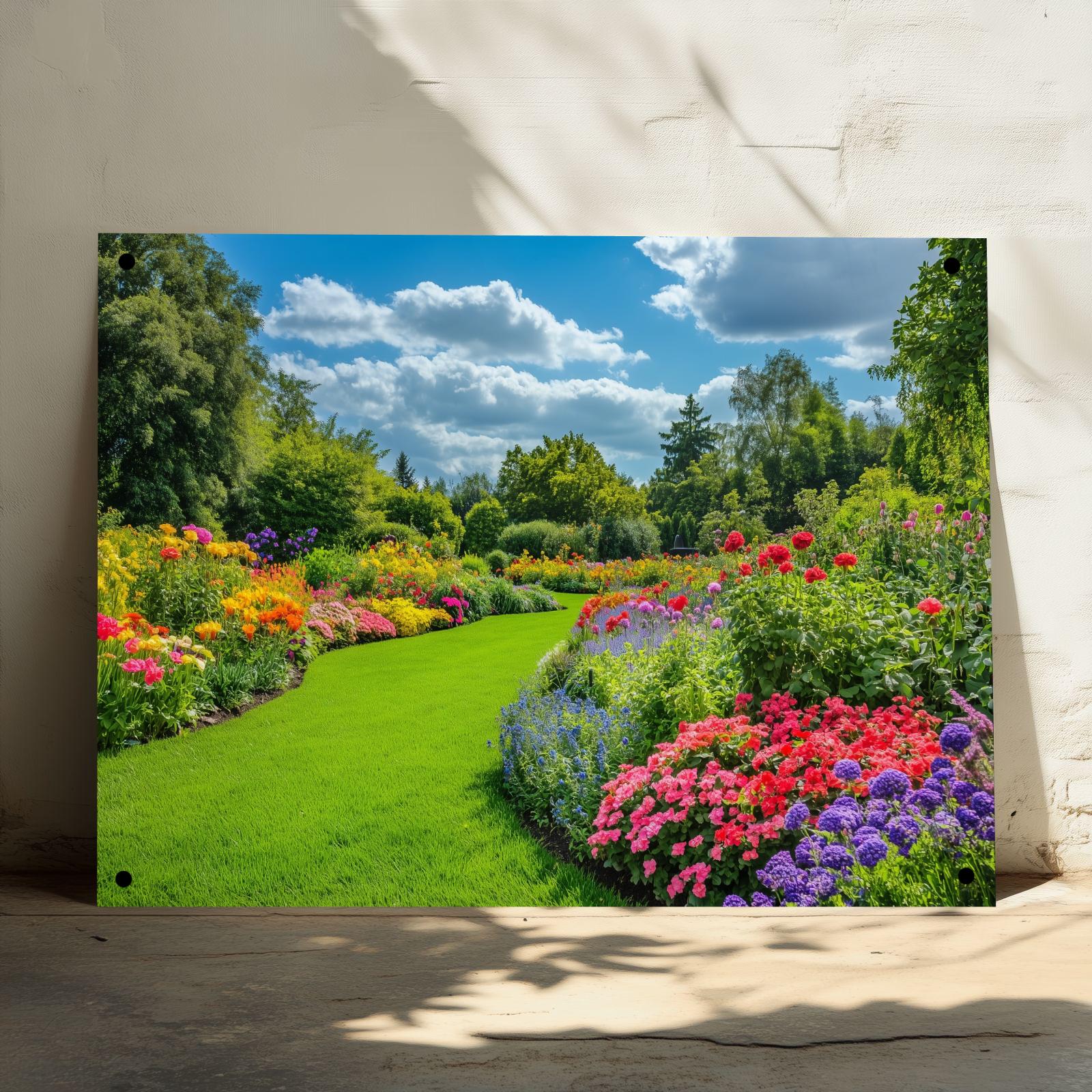 Tuinposter Zomer Tuin sfeerbeeld 3