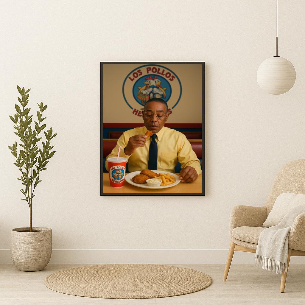 Gus Fring Breaking Bad Los Pollos Hermanos poster sfeerbeeld 2