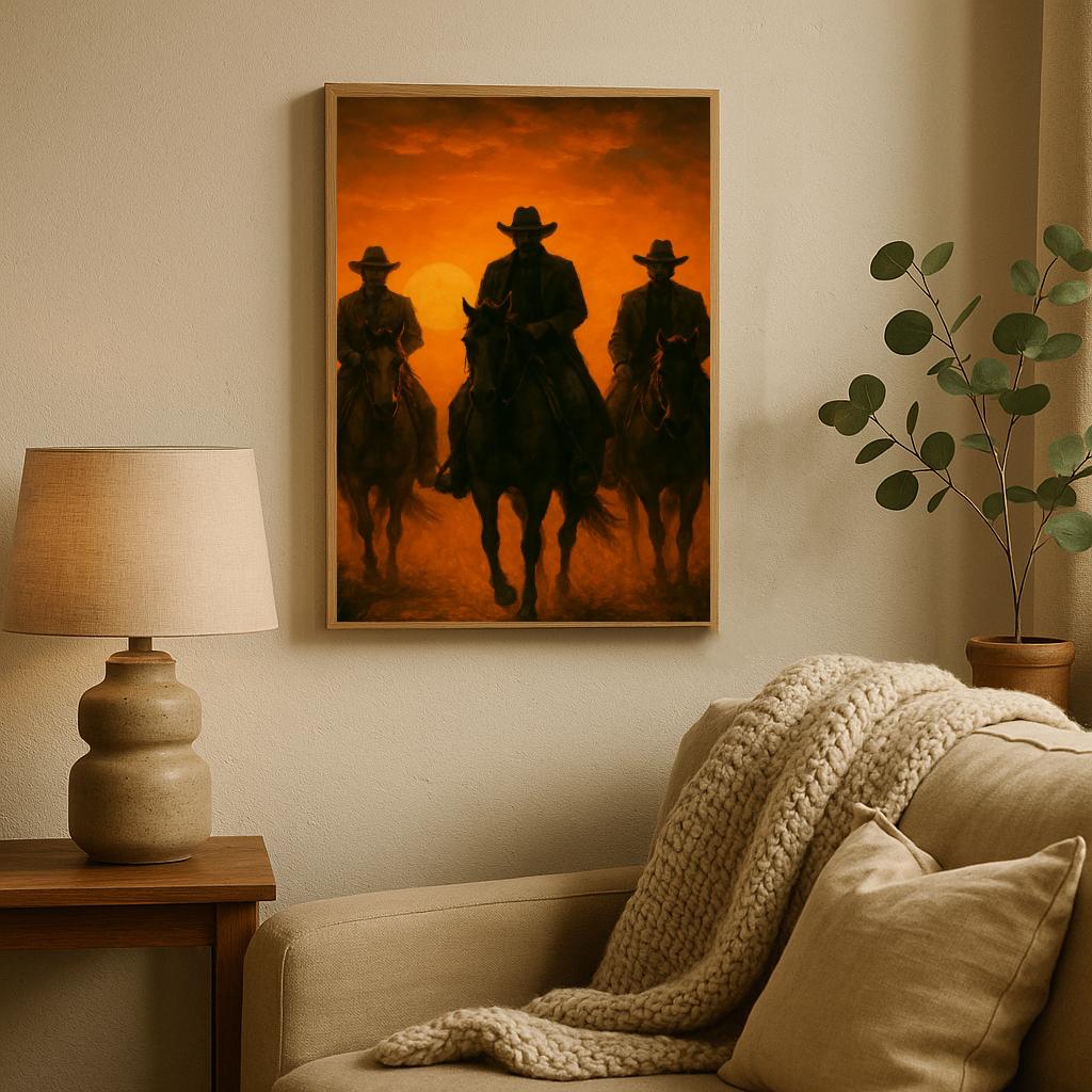 Cowboys Horseback Riding poster sfeerbeeld 2
